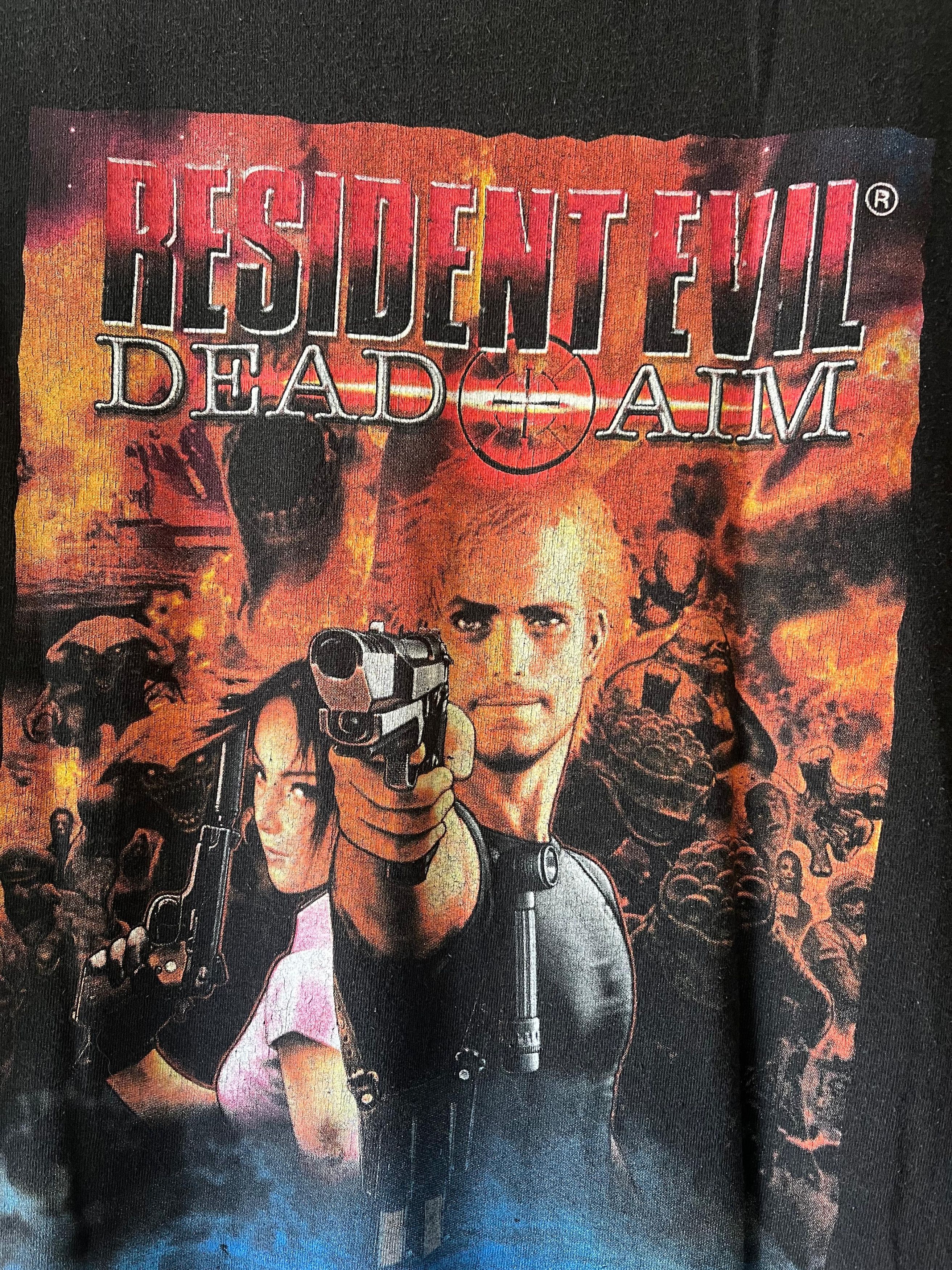 Playstation Resident Evil Dead Aim 2003 - Vintage Horror Game Size US XL / EU 56 / 4 - 5 Thumbnail