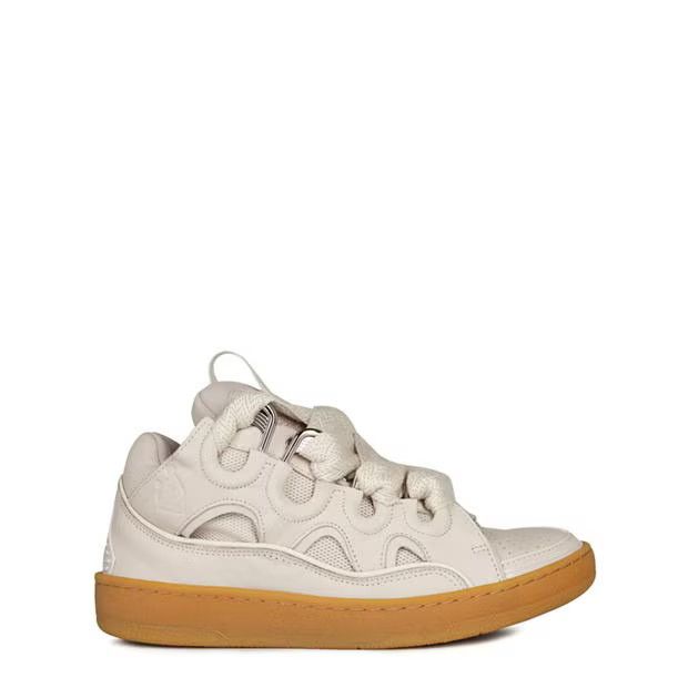 Lanvin o1g2r1mq1024 Curb Sneakers in Chalk Size US 5 / IT 35 - 1 Thumbnail