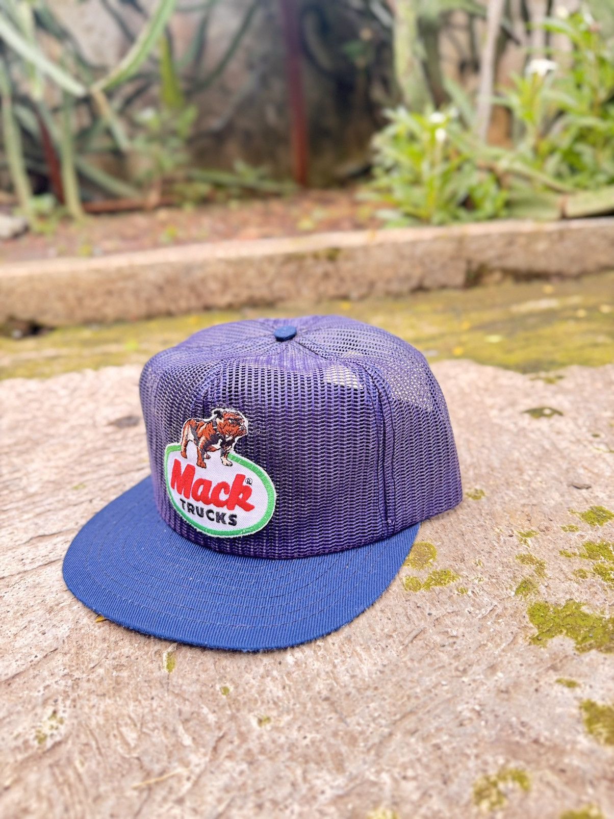 Vintage Vintage mack trucker Full mash 80s Size ONE SIZE - 2 Thumbnail