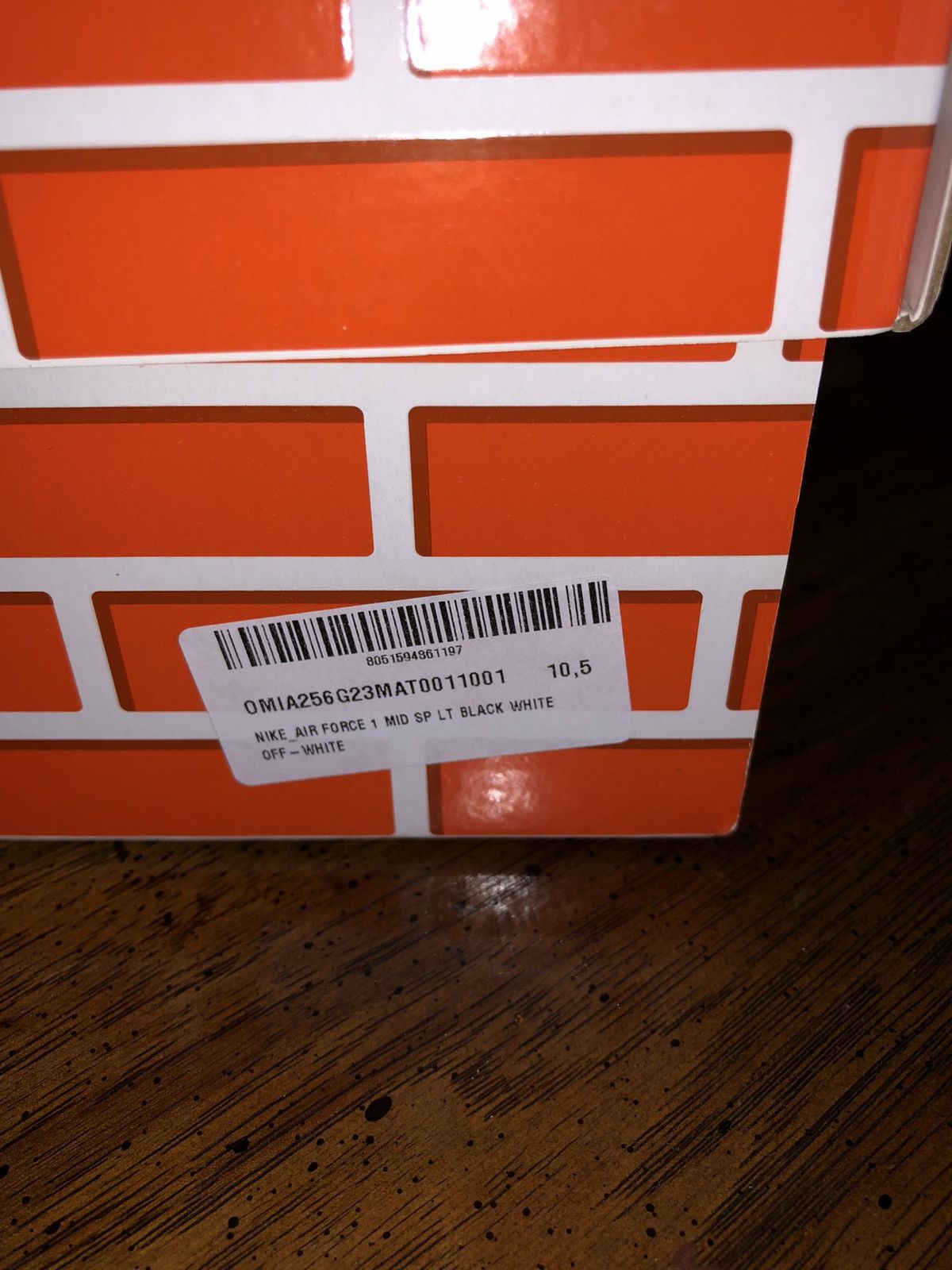 Nike × Off-White Air Force 1 Mid ‘Sheed’ Size US 10.5 / EU 43-44 - 9 Thumbnail