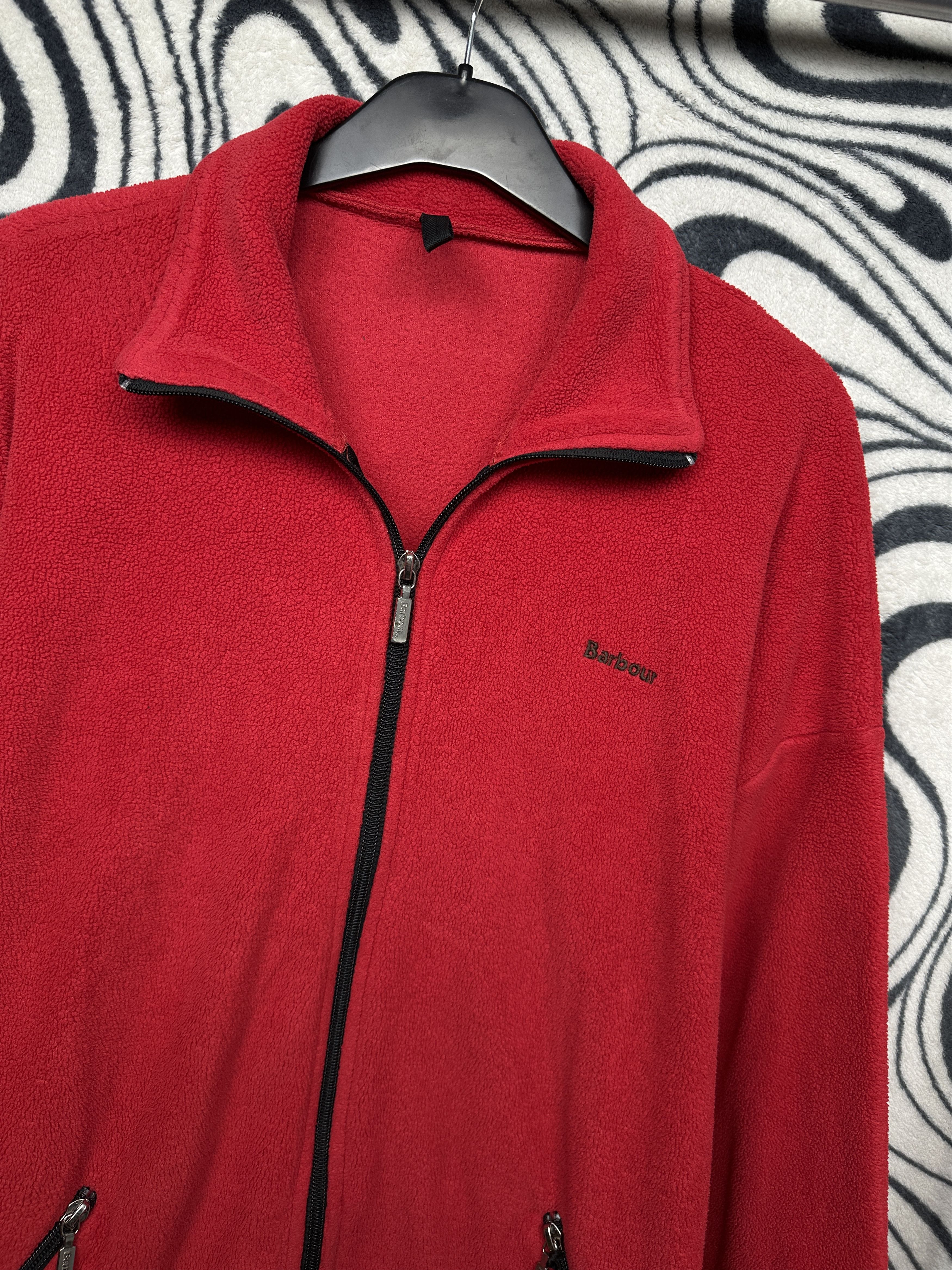 Barbour Barbour Vintage Mens Pile Fleece Jacket Size US M / EU 48-50 / 2 - 2 Thumbnail