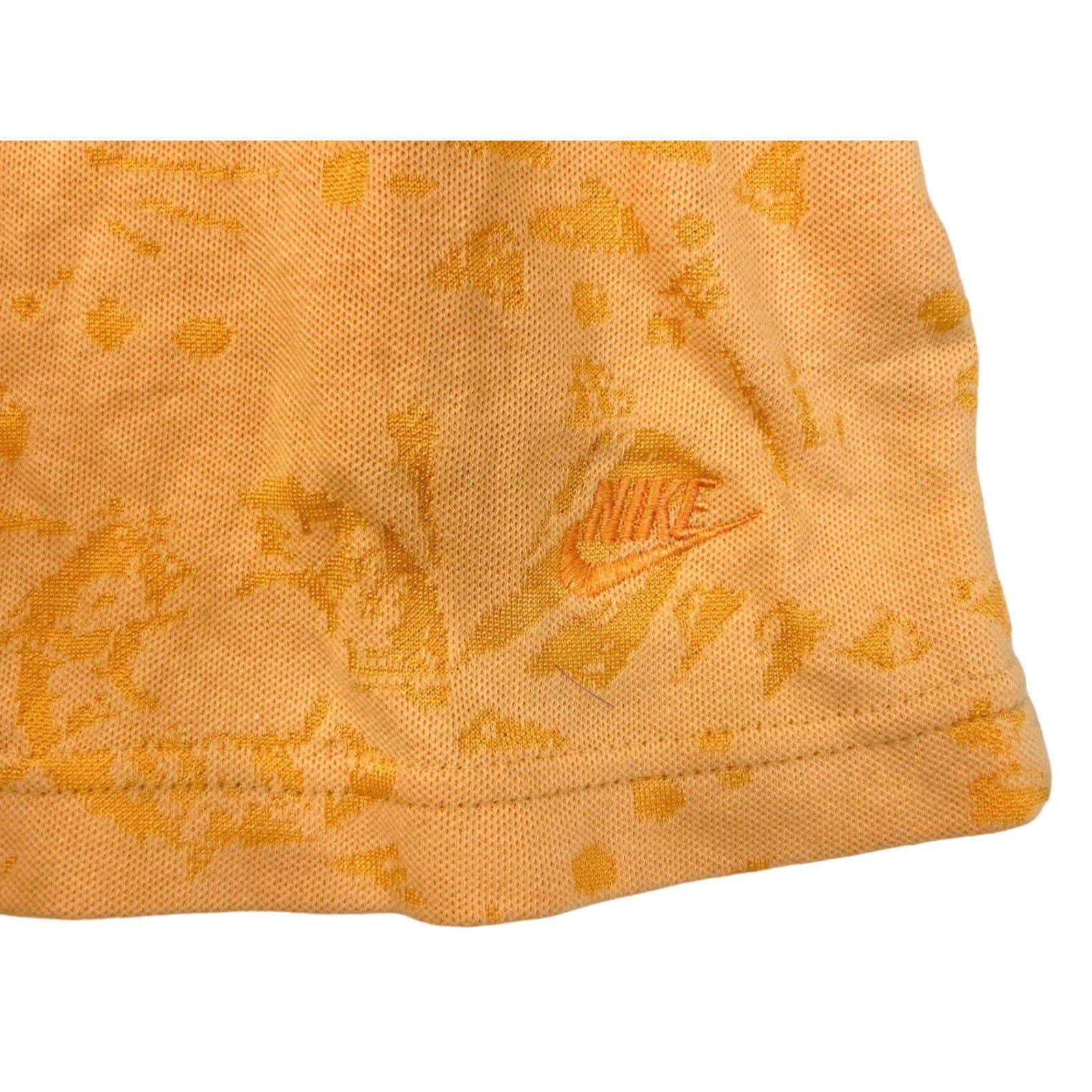 Nike VINTAGE Nike Shorts Womens M Deadstock NWT 90s Activewear Apricot Orange Embroidered Logo Elastic Waist Side Pockets Size 32" / US 10 / IT 46 - 4 Thumbnail