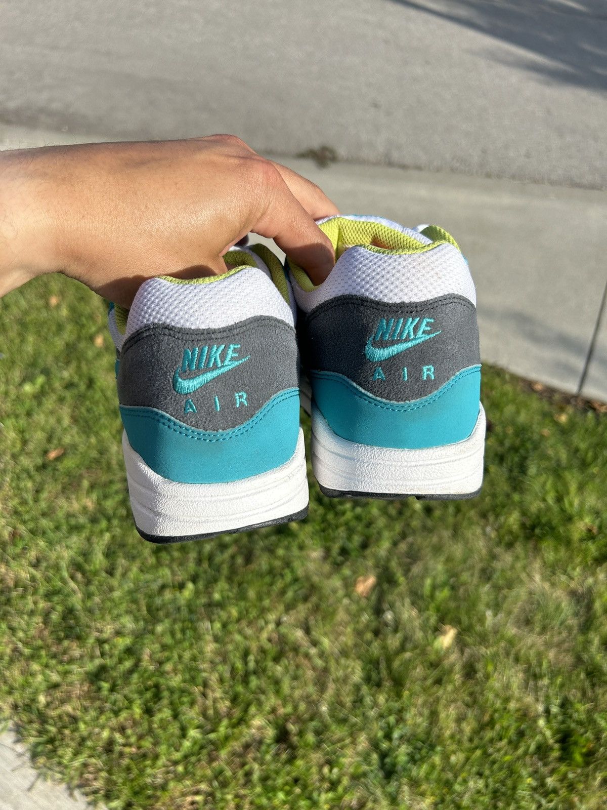 Nike Nike Air Max 1 Turbo Green Size US 9 / EU 42 - 4 Thumbnail