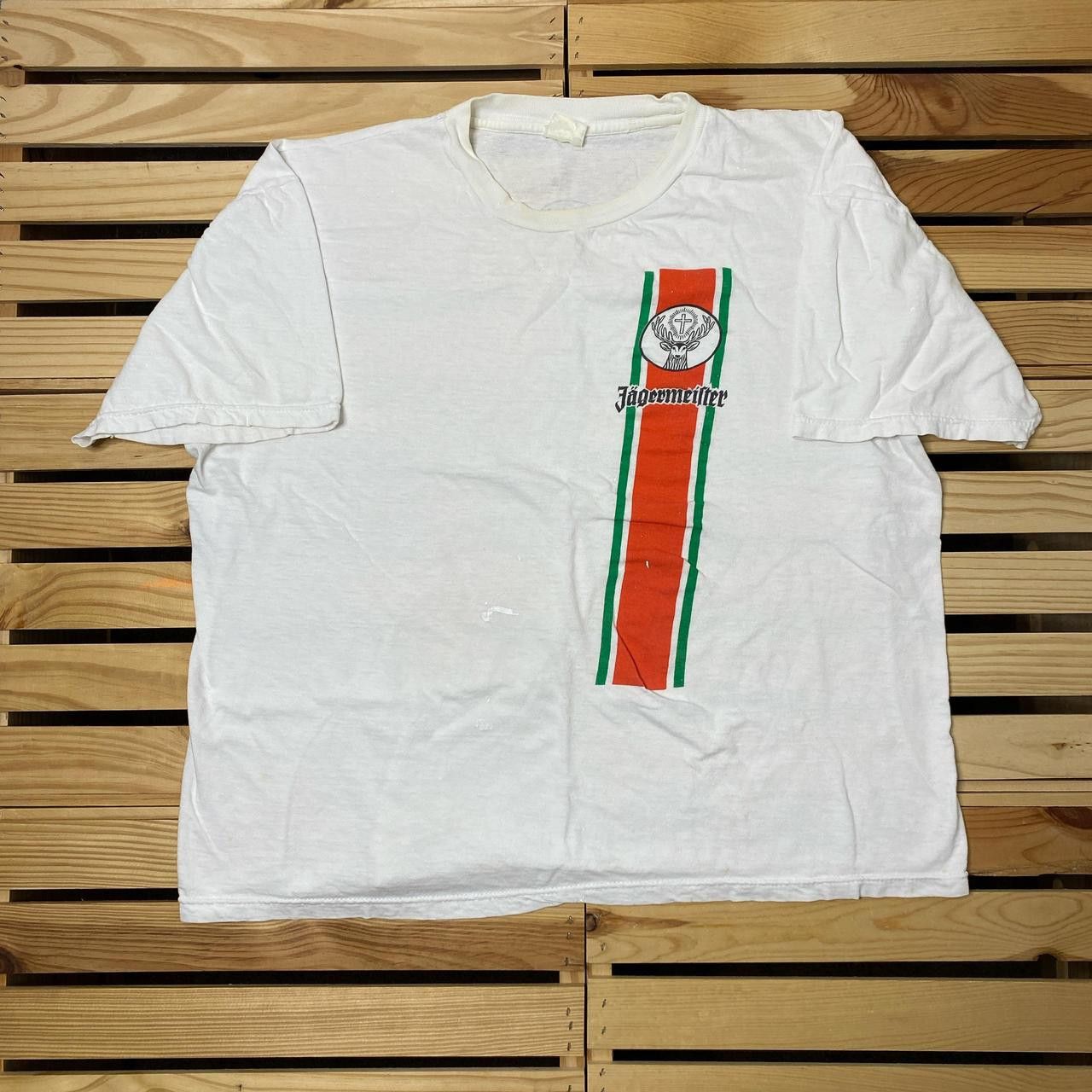 Other Vintage Jägermeister White Alcohol Promo Tee Size Large Size US L / EU 52-54 / 3 - 1 Thumbnail