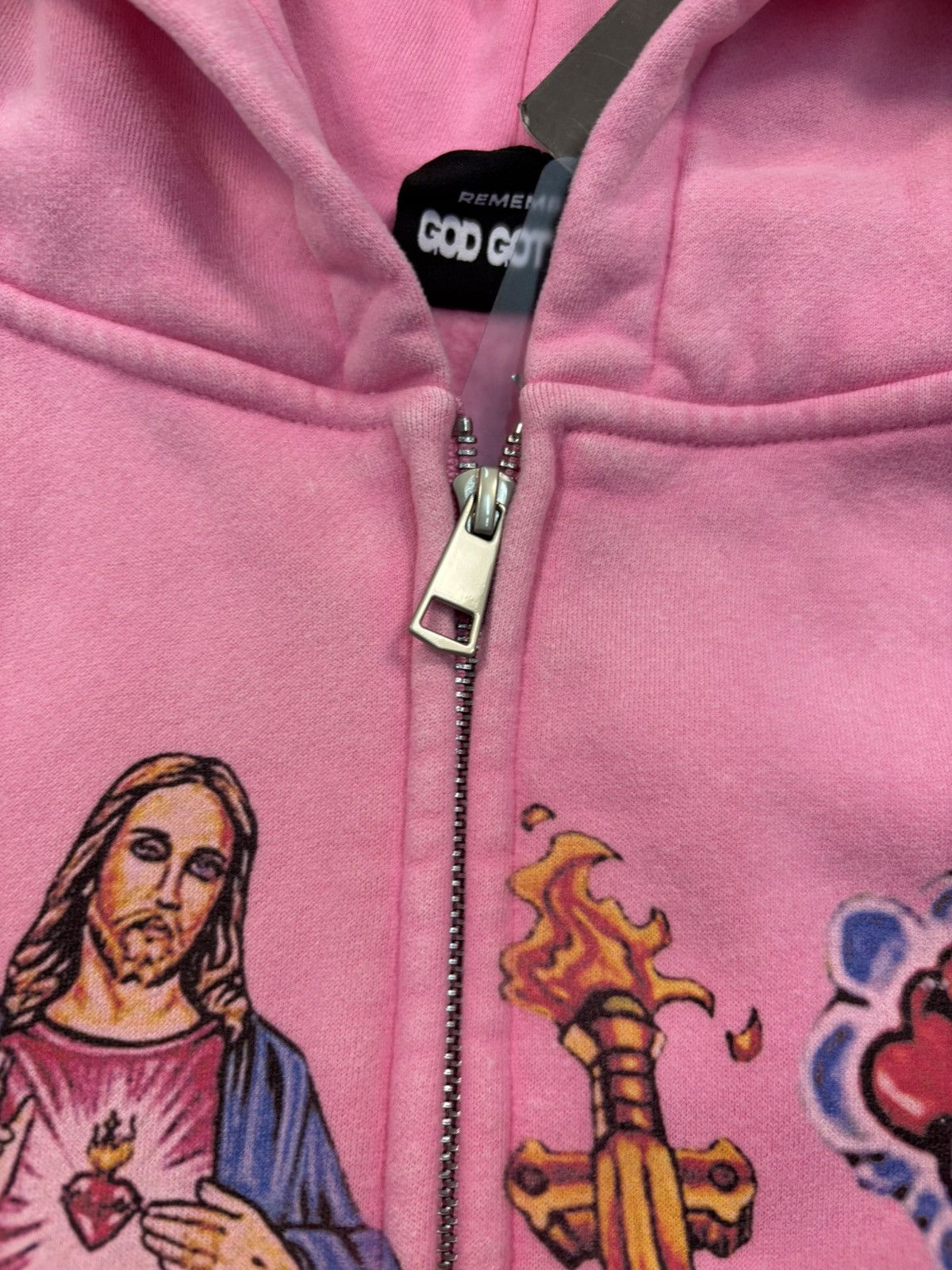 Other Righteous Risen King Zip Up Hoodie, Black Size US M / EU 48-50 / 2 - 7 Thumbnail