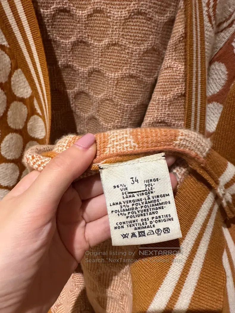 Hermes Hermes Cashmere cardigan Size XXS / US 00 / IT 34 - 3 Thumbnail