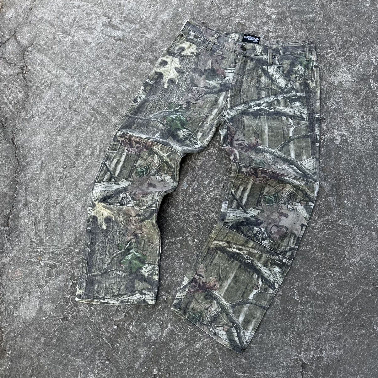 Realtree Crazy Vintage Carhartt Style Realtree Camo Double Knee Size US 37 - 3 Thumbnail