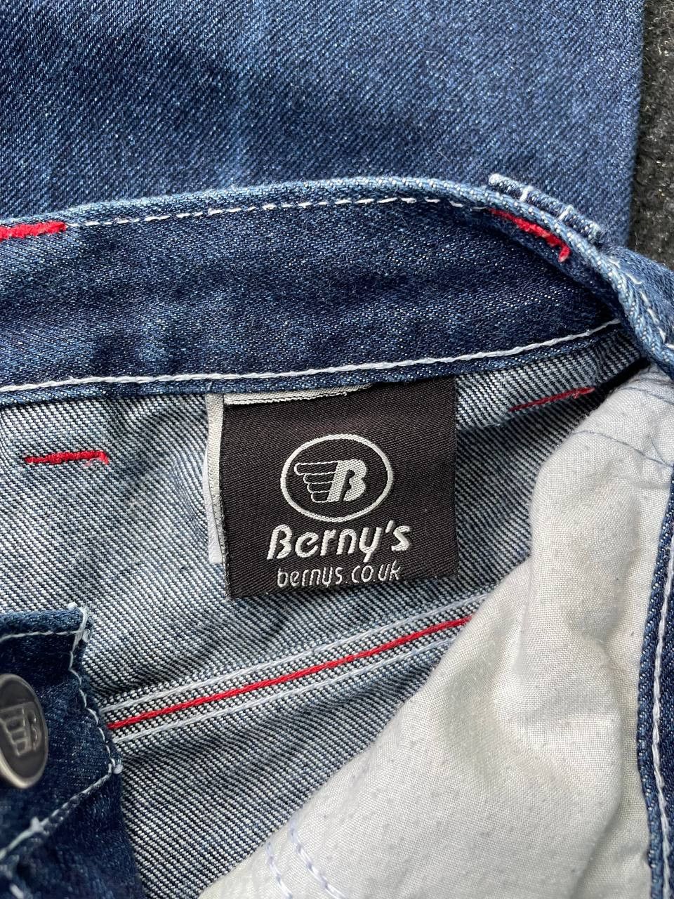 Jean × Vintage VINTAGE Y2K BAGGY BERNY FLYING B SKATER JEANS JNCO STYLE Size US 28 / EU 44 - 10 Thumbnail