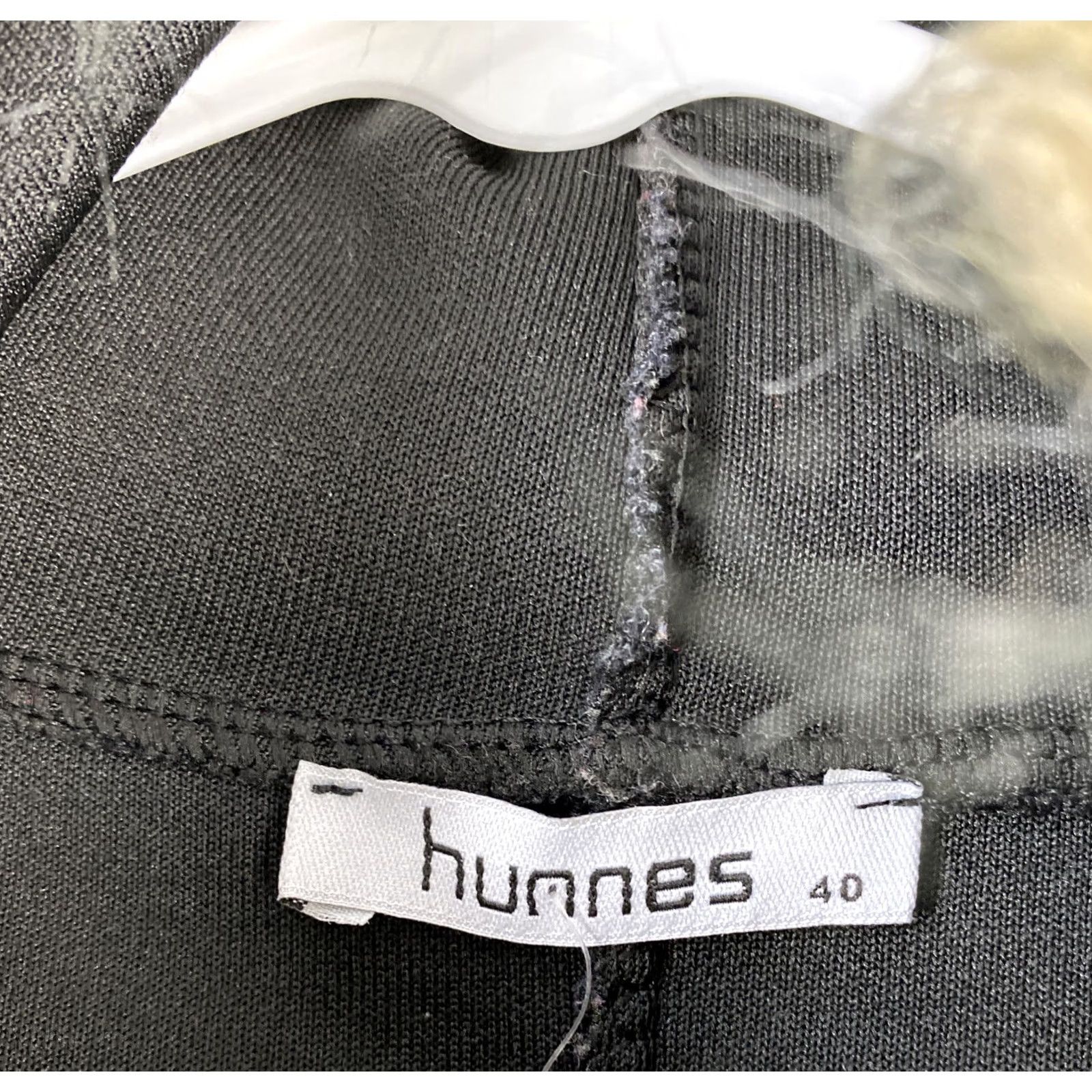 Vintage Hunnes Sweater Coat Hoodie 1/4 Zip Women’s Size M Charcoal Gray Knit Cotton Long Sleeve Solid Pullover Midi Fall Winter Spring Womens Size M / US 6-8 / IT 42-44 - 3 Thumbnail