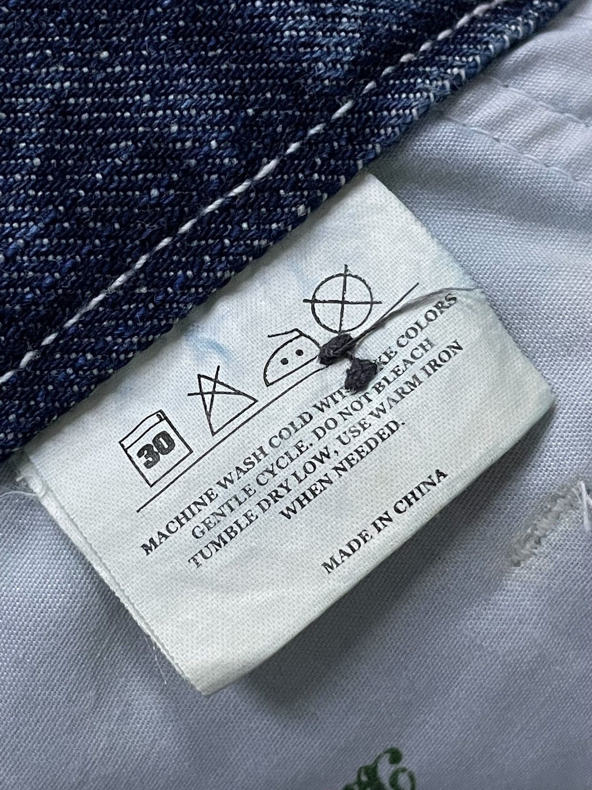Beauty Beast × Japanese Brand TJan. Japan Panel Baggy Cargo Loose Jeans Size US 36 / EU 52 - 25 Thumbnail