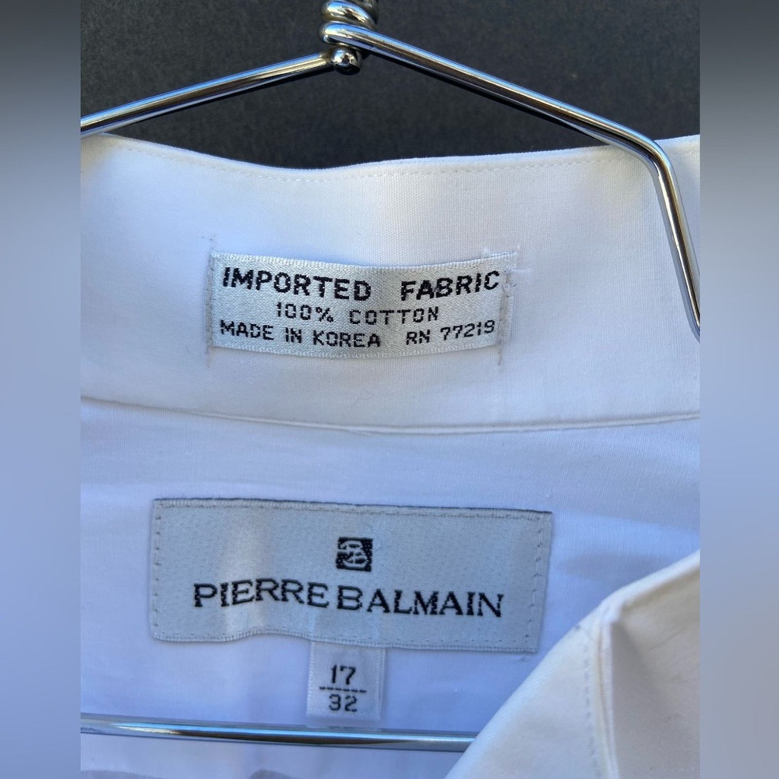 Pierre Balmain Vintage Balmain Tuxedo Shirt/Dress Size XXS / US 00 / IT 34 - 4 Thumbnail