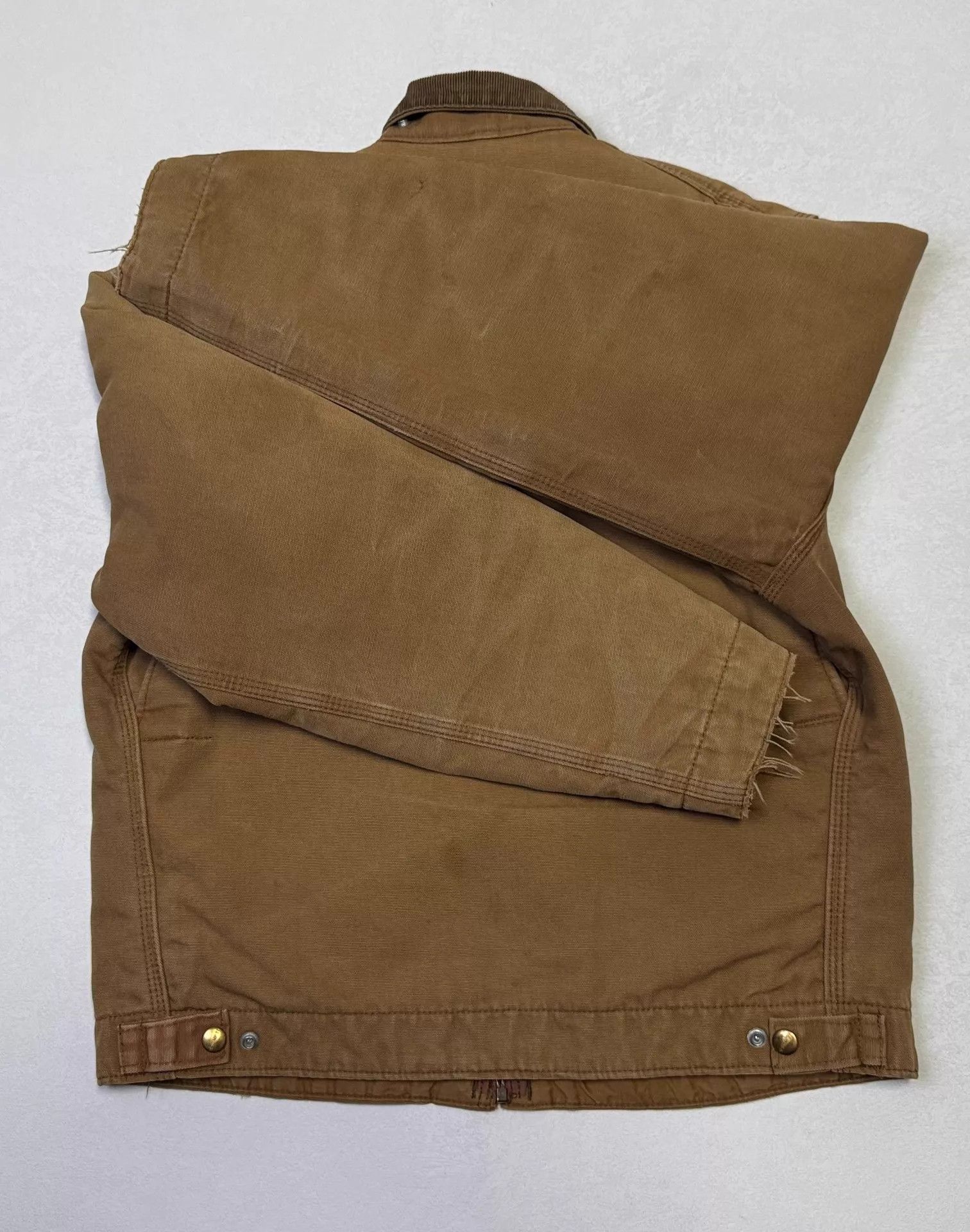 Carhartt Vintage Carhartt 6BLJ 85 Detroit Jacket Brown 40 Size US M / EU 48-50 / 2 - 6 Thumbnail