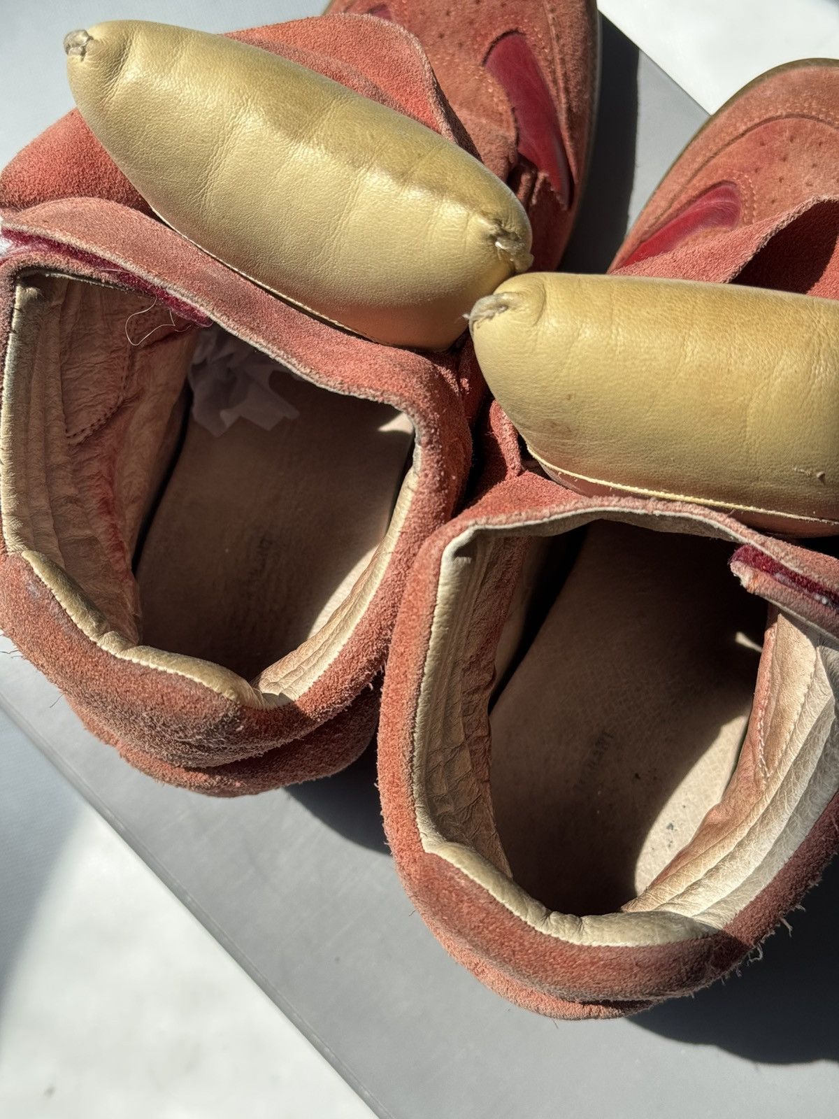 Isabel Marant Isabel Marant Bekett sneakers shoes Washed Suede Wedge Size US 11 / IT 41 - 15 Thumbnail