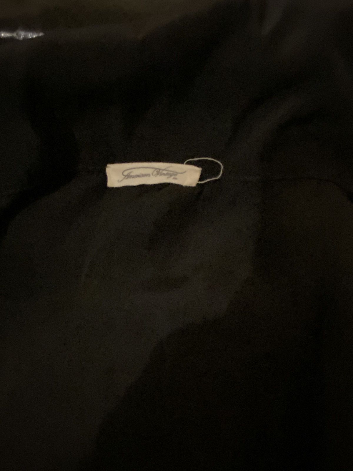 Designer × Vintage American Vintage black blazer padded shoulders,M, polyester. Size M / US 6-8 / IT 42-44 - 5 Thumbnail
