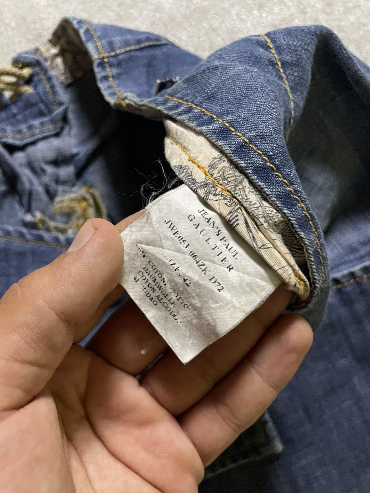 Jean Paul Gaultier Skull LGB Jean Paul Gaultier 1999 Very RARE.Rare collection Size 28" / US 6 / IT 42 - 12 Thumbnail