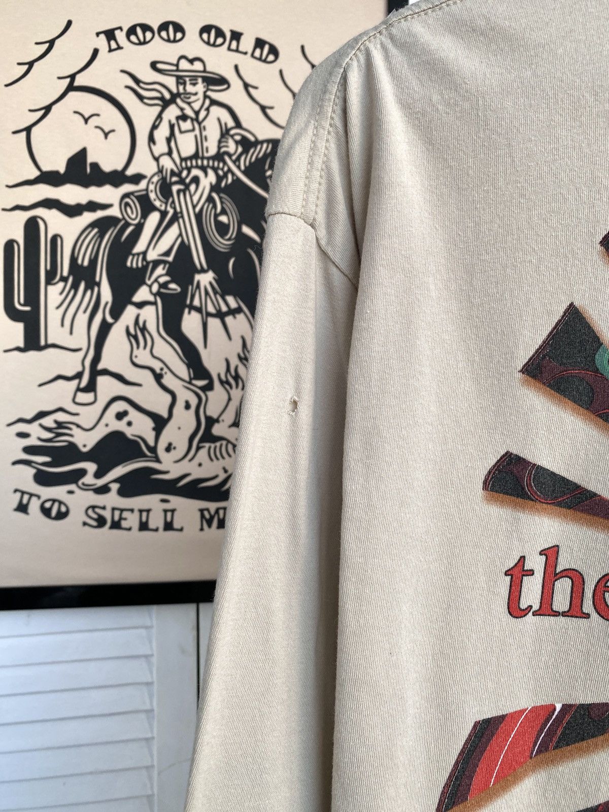 Band Tees × The Rolling Stones × Vintage Vintage 2006 The Rolling Stones Long Sleeve Shirt Big Logo Size US S / EU 44-46 / 1 - 9 Thumbnail
