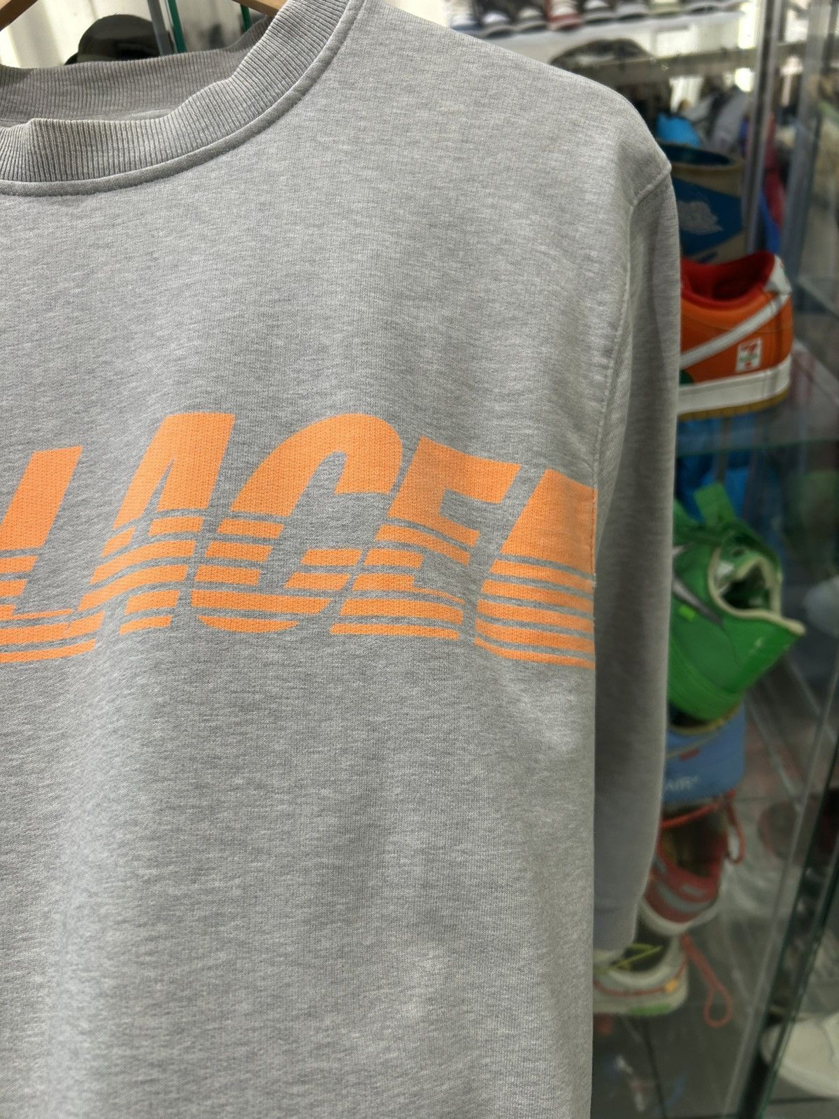Palace Palace line crew sweatshirt grey Size US S / EU 44-46 / 1 - 3 Thumbnail