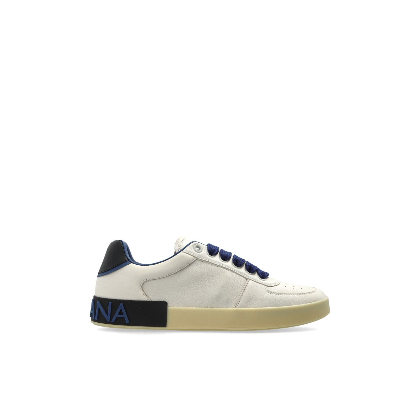 DOLCE&GABBANA Portofino White/Blue Sneakers New & Authentic