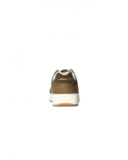 Saint Laurent Paris o1s1wg110426 757316 Sneakers In Gabardine in Military Green Size US 10.5 / EU 43-44 - 3 Thumbnail