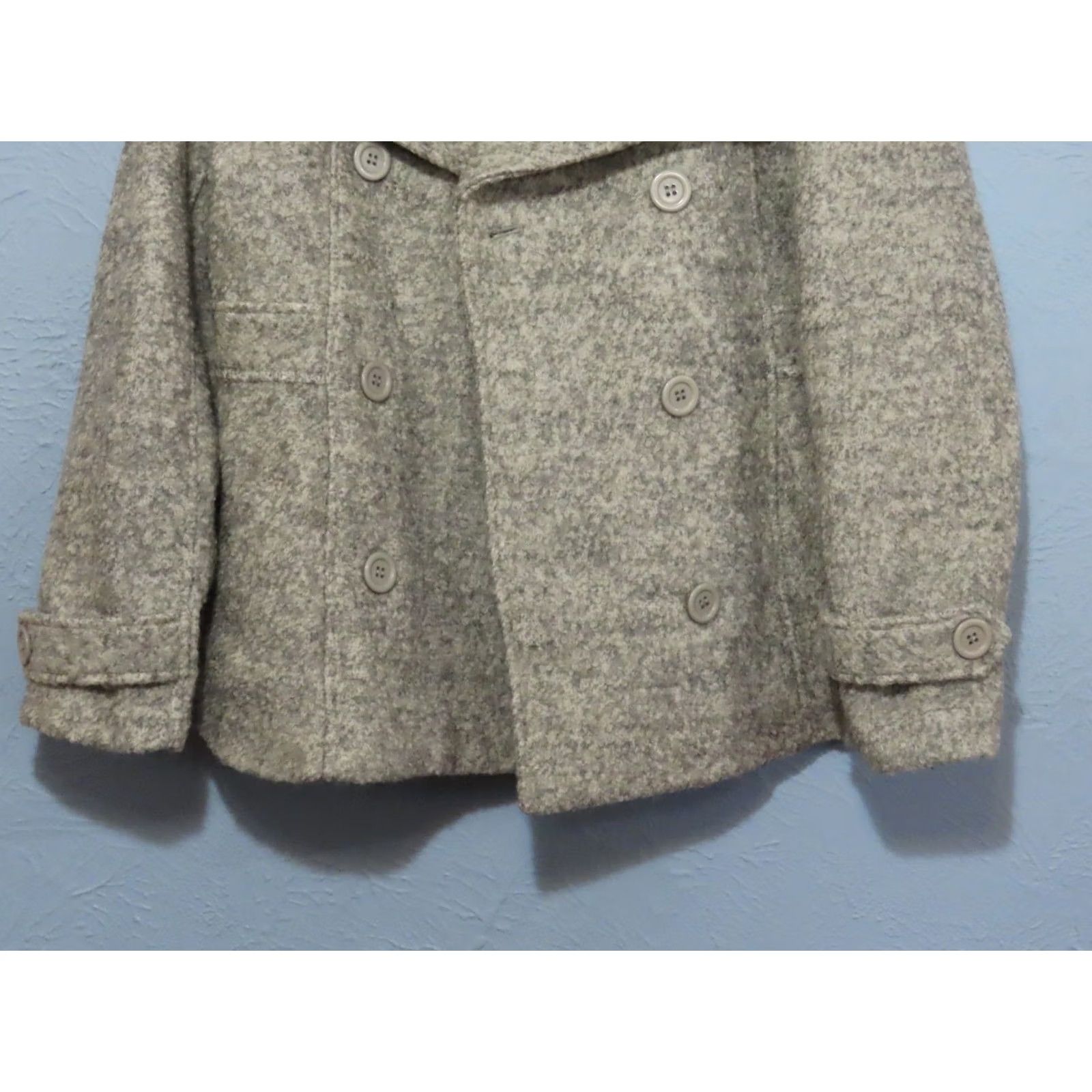Orvis Orvis Wool Blend Women's M Gray Jacket Coat Wool Clothing Outer Shell Button Closure Long Sleeve Regular Fit Size M / US 6-8 / IT 42-44 - 2 Thumbnail