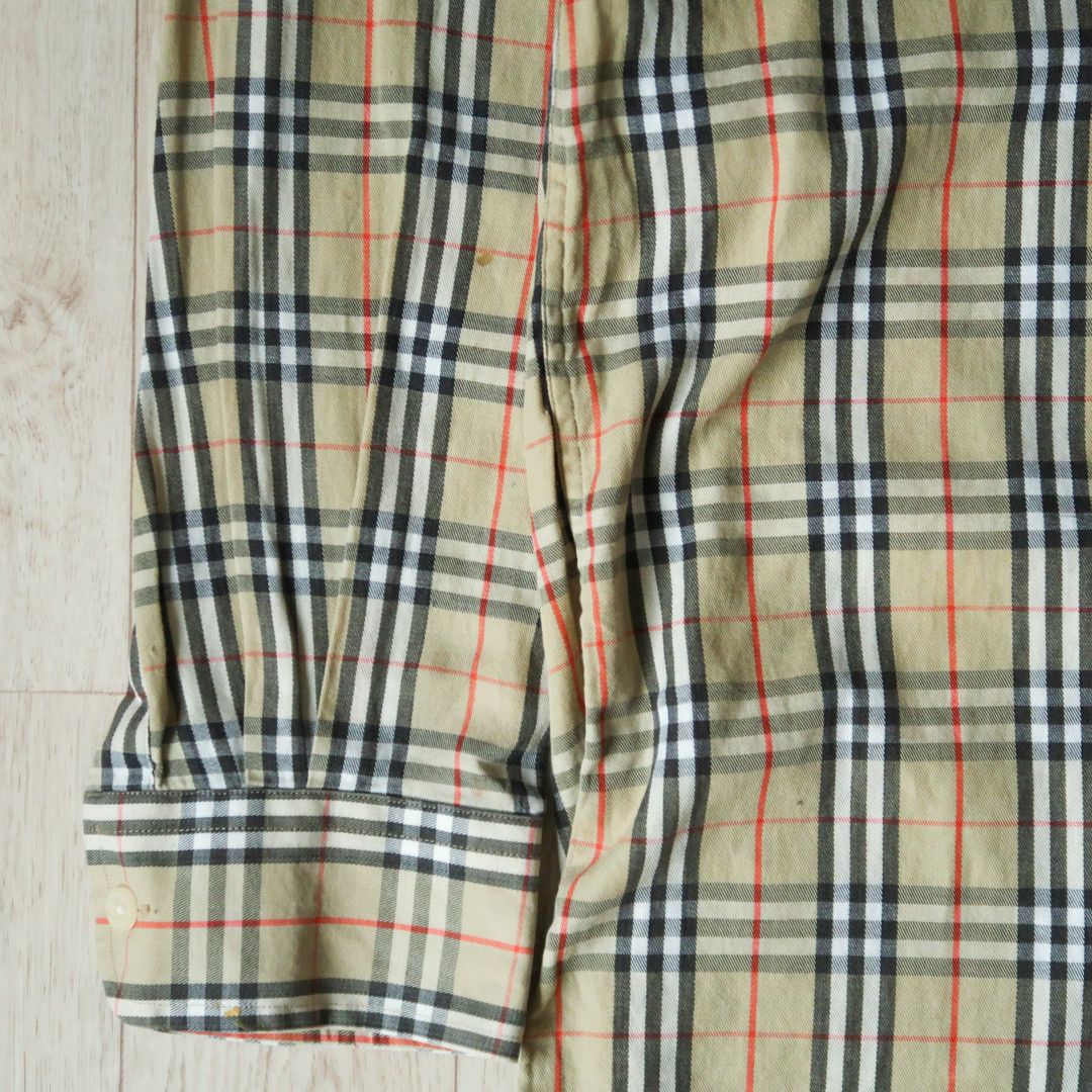 Burberry Vintage Burberry Nova Check Shirt Size US L / EU 52-54 / 3 - 4 Thumbnail