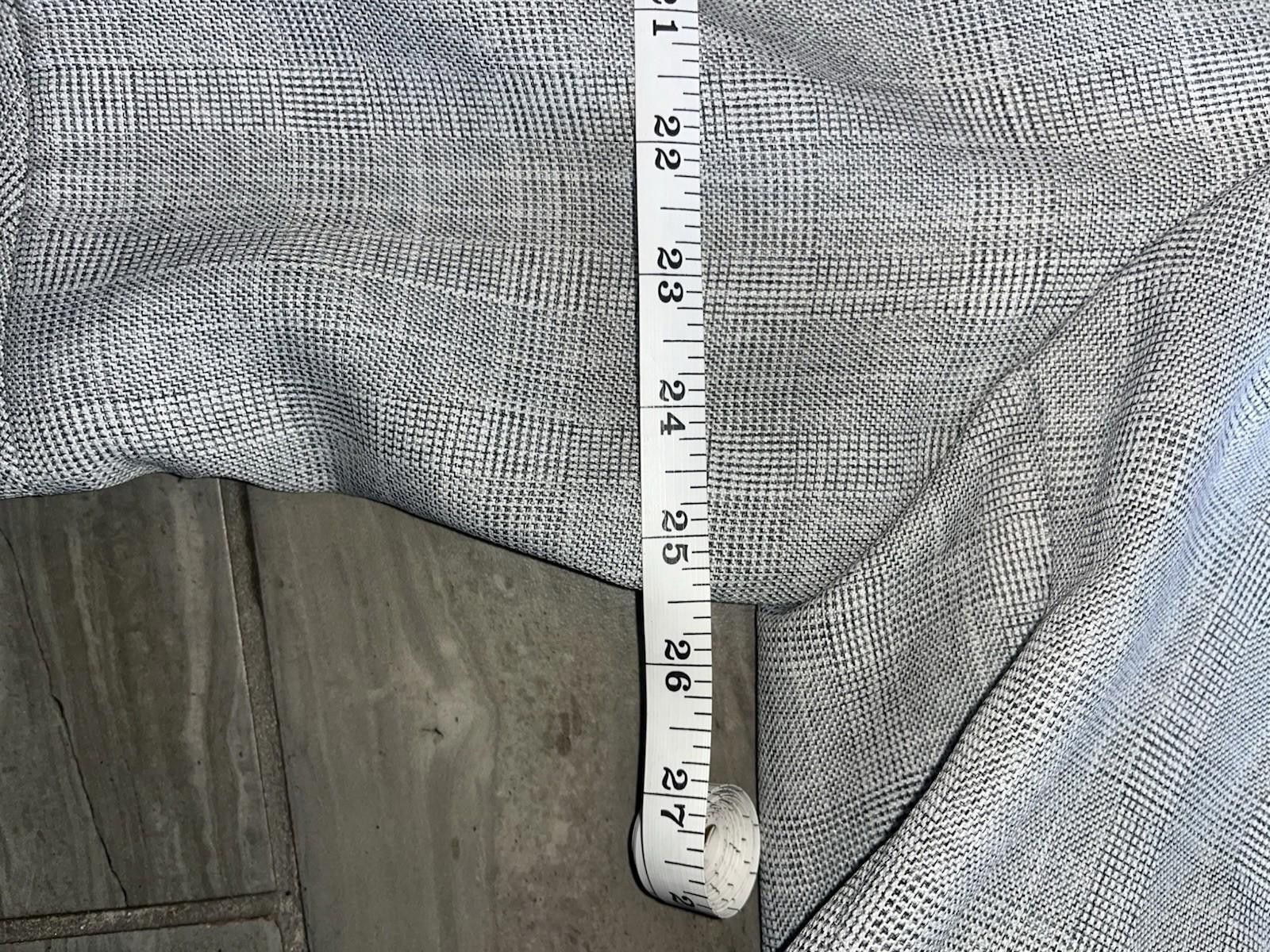 Other T.Milano Gray Plaid 3/4 Sleeve Ruffle Jacket Skirt Set 22W Size 3XL / US 20-22 - 5 Thumbnail