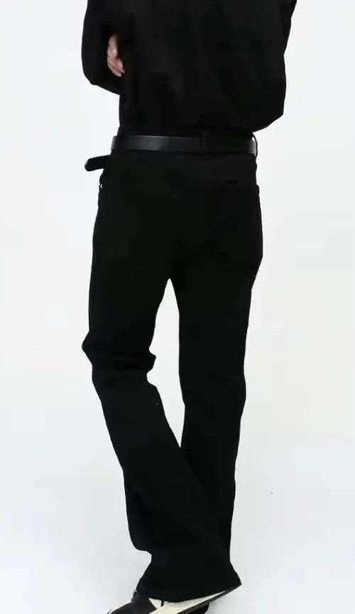 Jean Matsumoto x Ruuko Simple Black Slim Fit Size US 34 / EU 50 - 5 Thumbnail