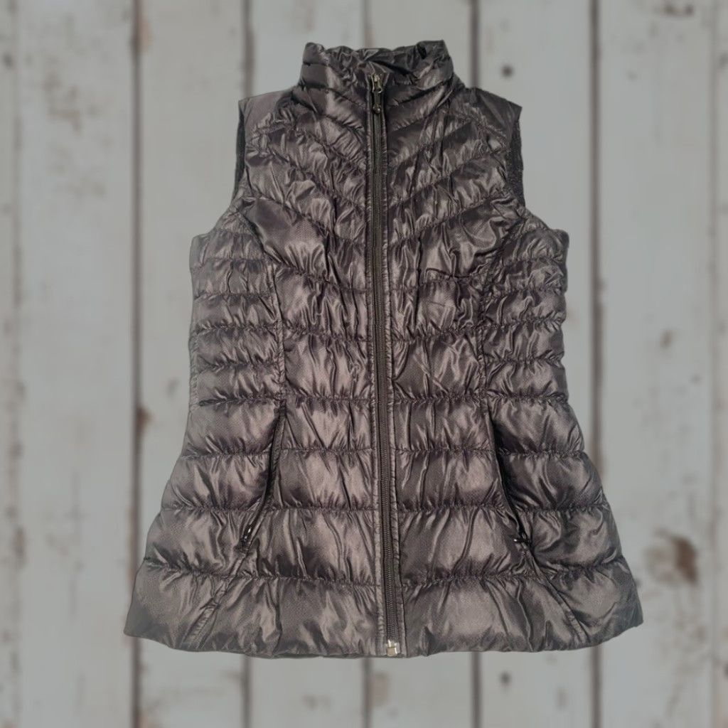 Athleta Athleta Vest Black Puffer Goose Down S Women Vest Black Size S Regular Lightweight Jacket - Basic Style Size S / US 4 / IT 40 - 1 Thumbnail
