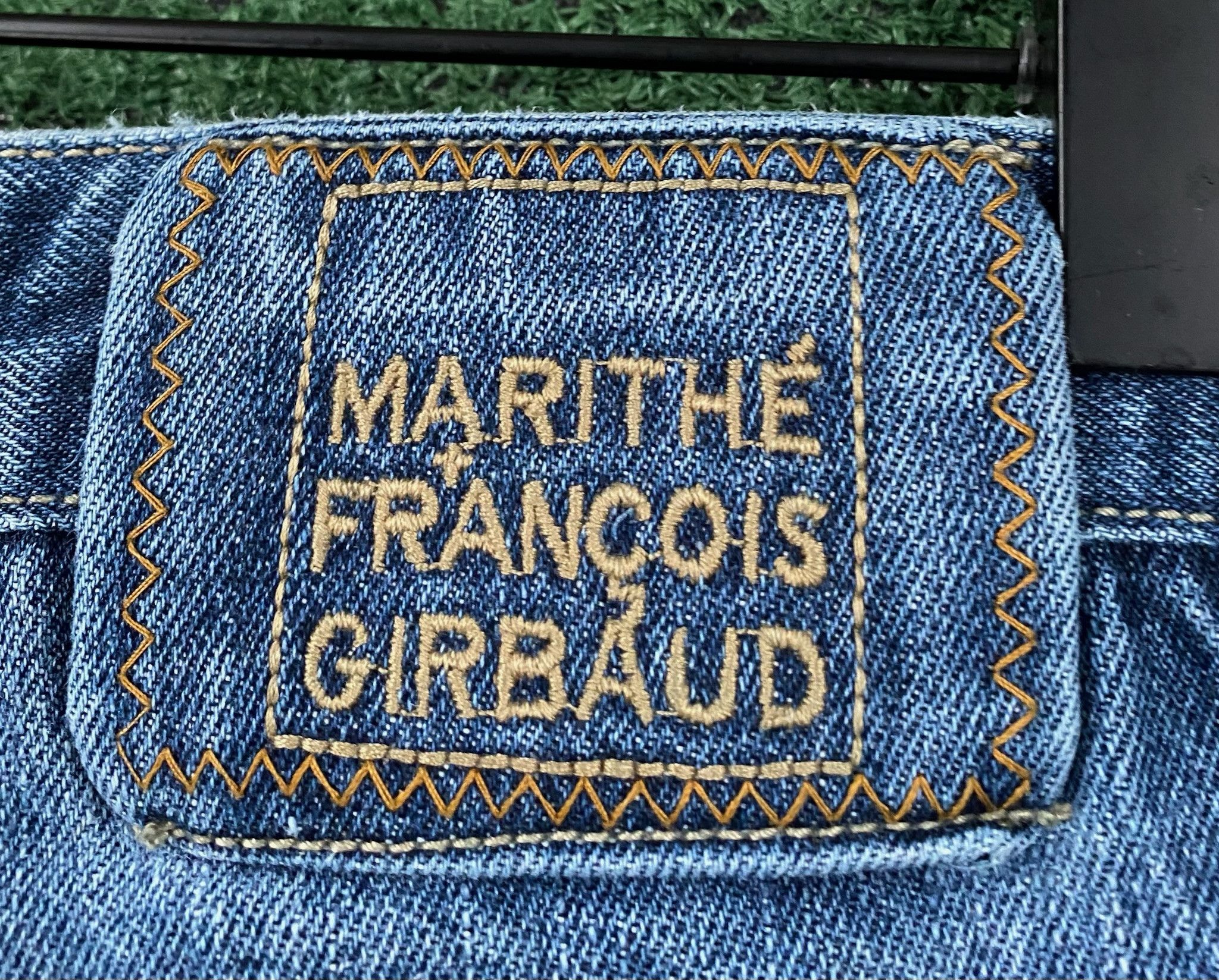 Marithe + Francois Girbaud Y2K Marithe + Francois Logo Baggy Denim Jean Shorts Jorts 43 Size US 43 - 8 Thumbnail