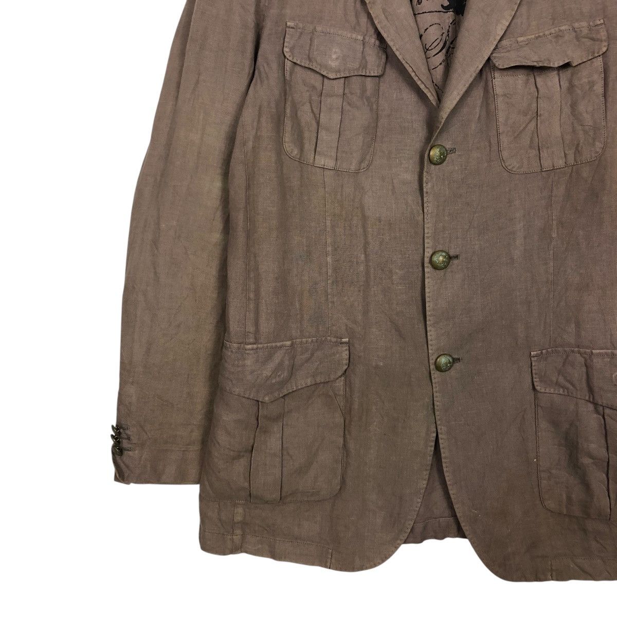 Japanese Brand 🔥VINTAGE CHORE WORK JACKET SABI SABI ISSEY MIYAKE Size US M / EU 48-50 / 2 - 7 Thumbnail