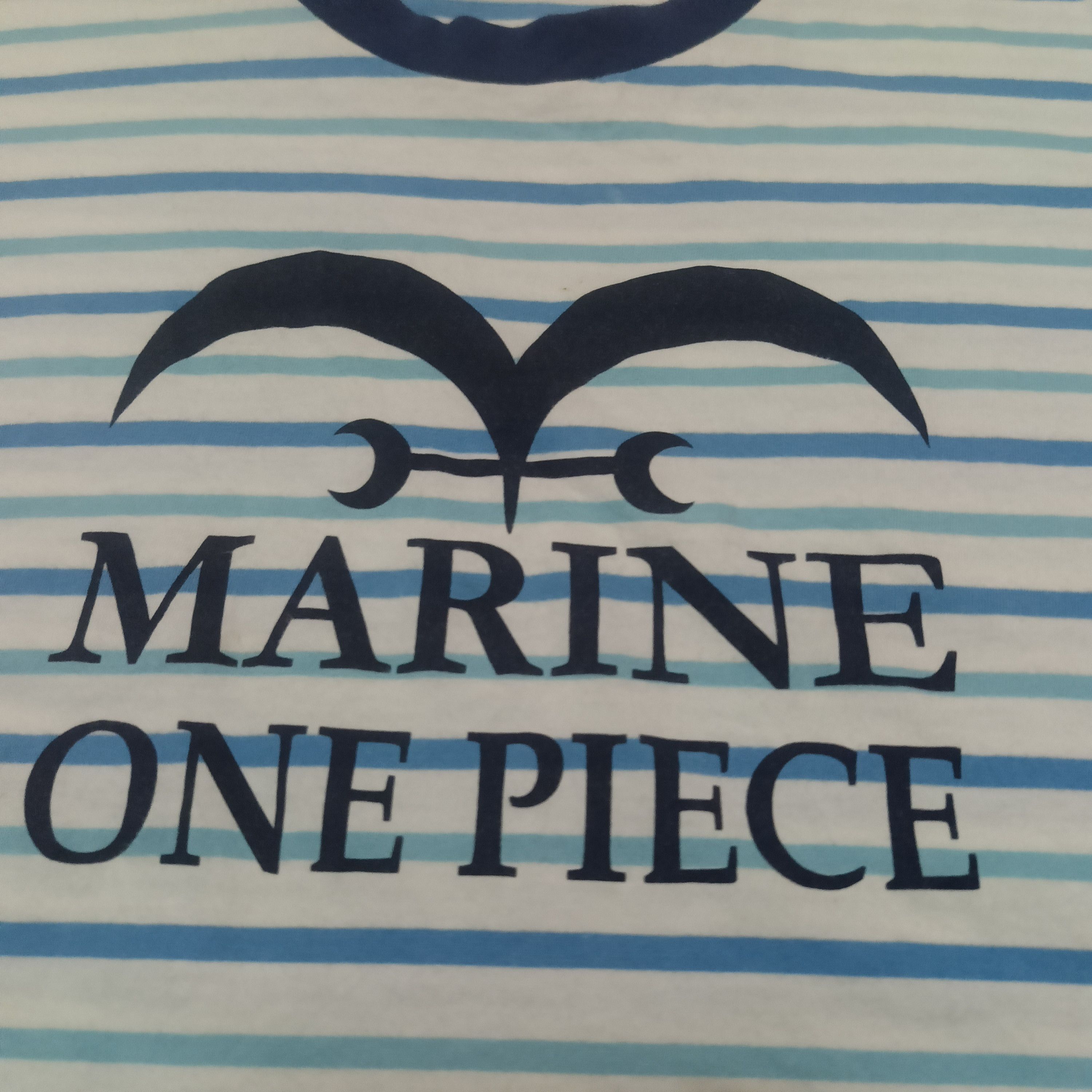 Japanese Brand × One Piece × Uniqlo Marine One piece X uniqlo striped t shirt Size US S / EU 44-46 / 1 - 2 Thumbnail