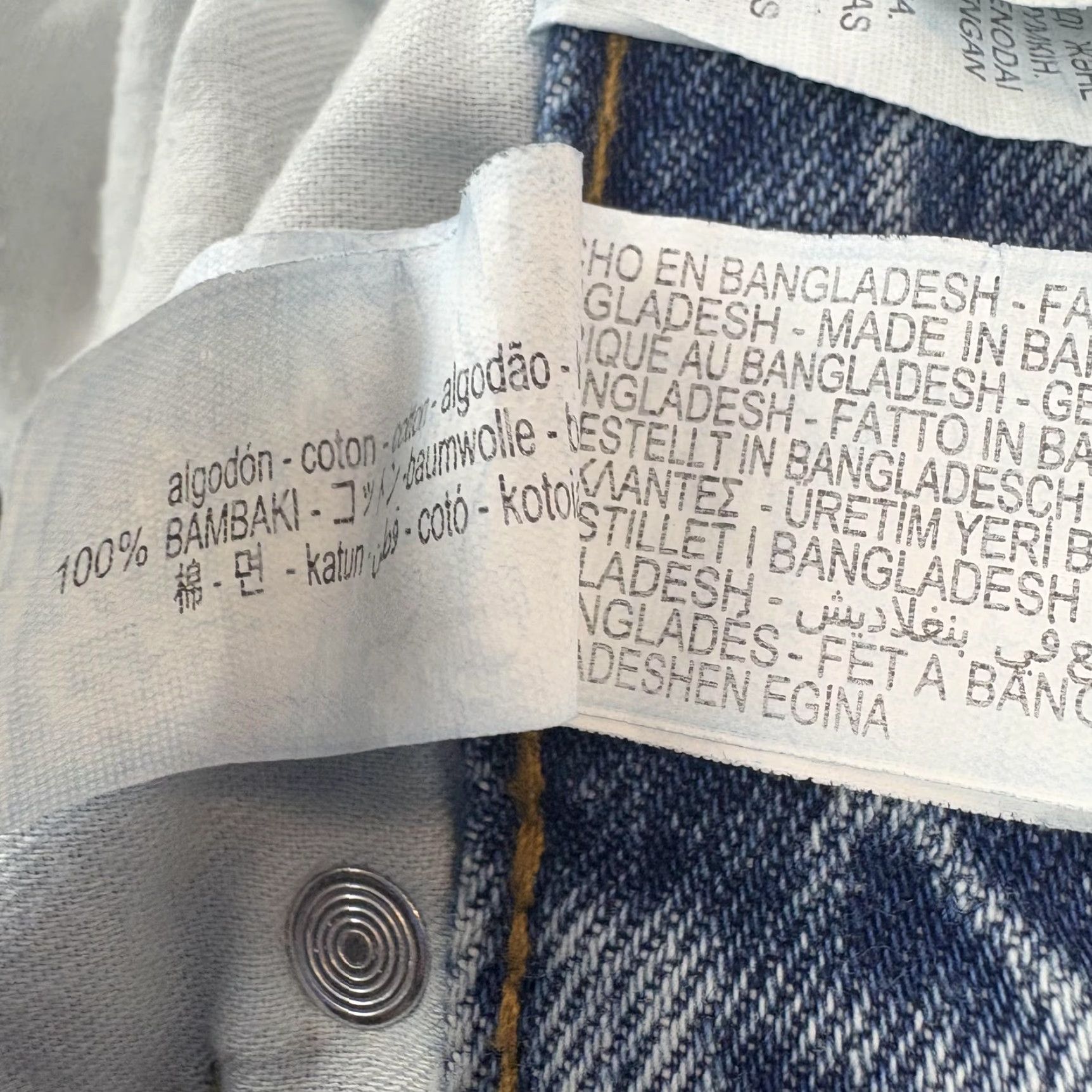 Zara Zara Jeans Womens Light Wash Straight Leg Denim High Rise Relaxed Fit 5-Pocket Blue XS? Wait. Size 24" / US 00 / IT 34 - 4 Thumbnail