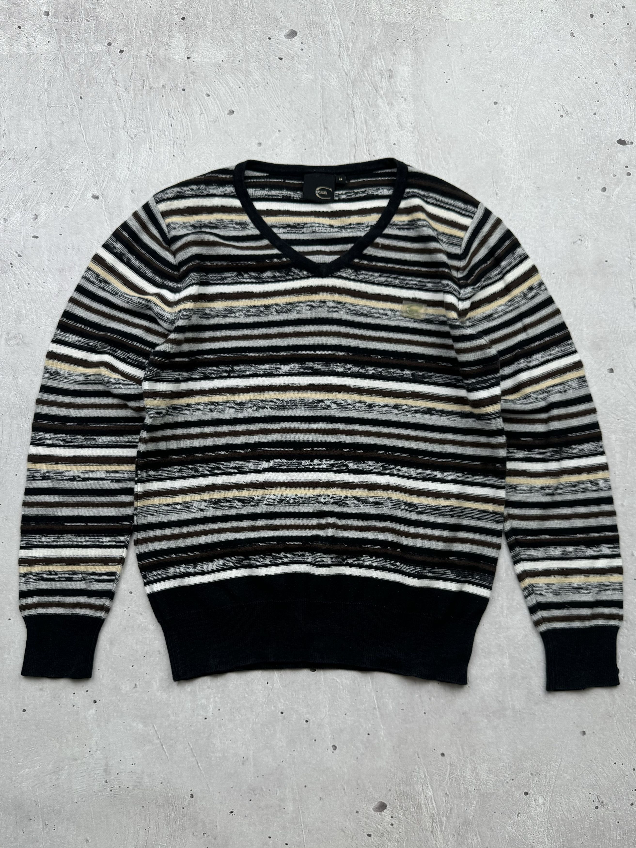 Just Cavalli Just Cavalli Vintage Striped Sweater Size M / US 6-8 / IT 42-44 - 1 Thumbnail