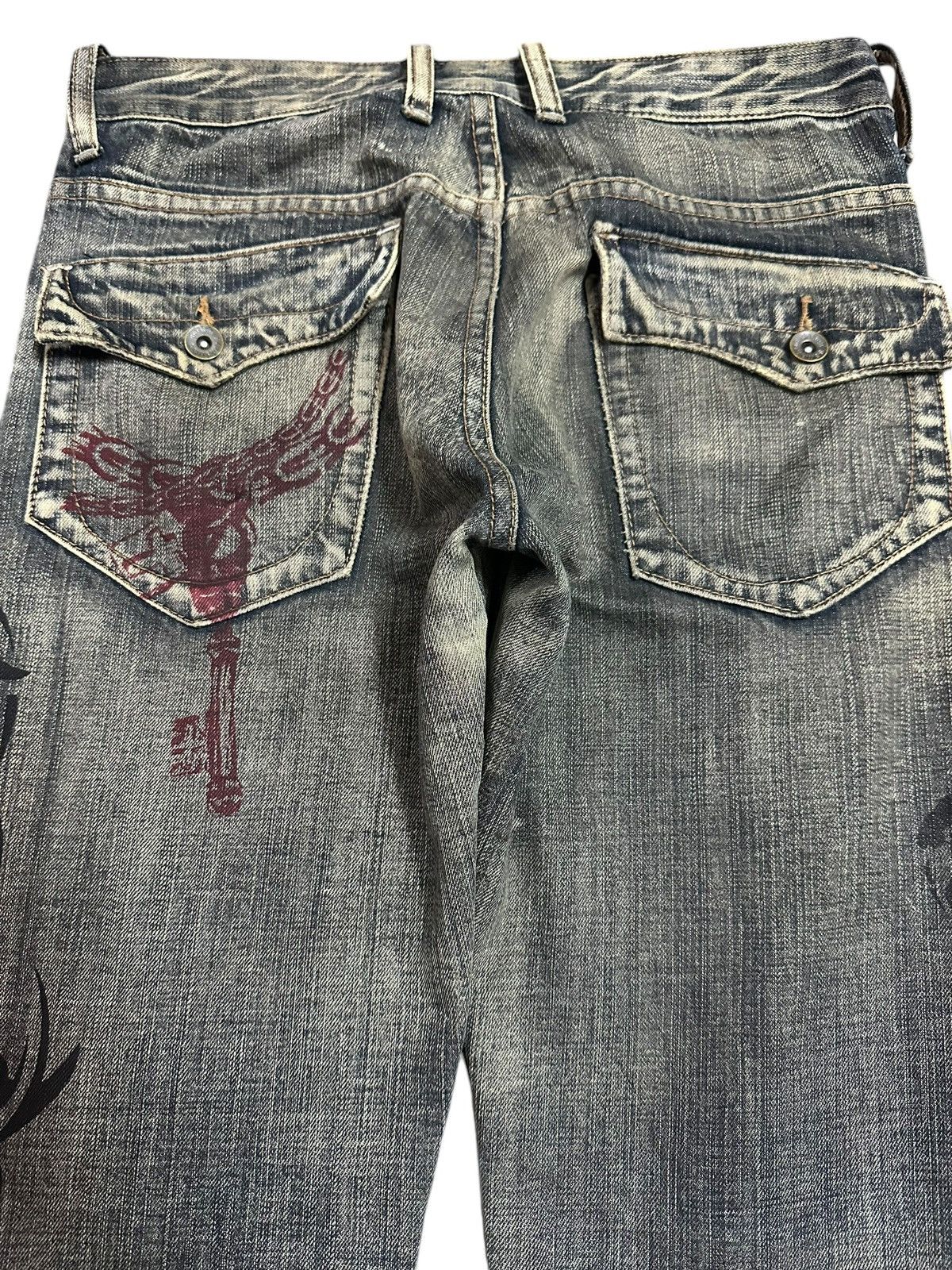 Japanese Brand Semantic Design Mud Wash Denim Size US 30 / EU 46 - 6 Thumbnail