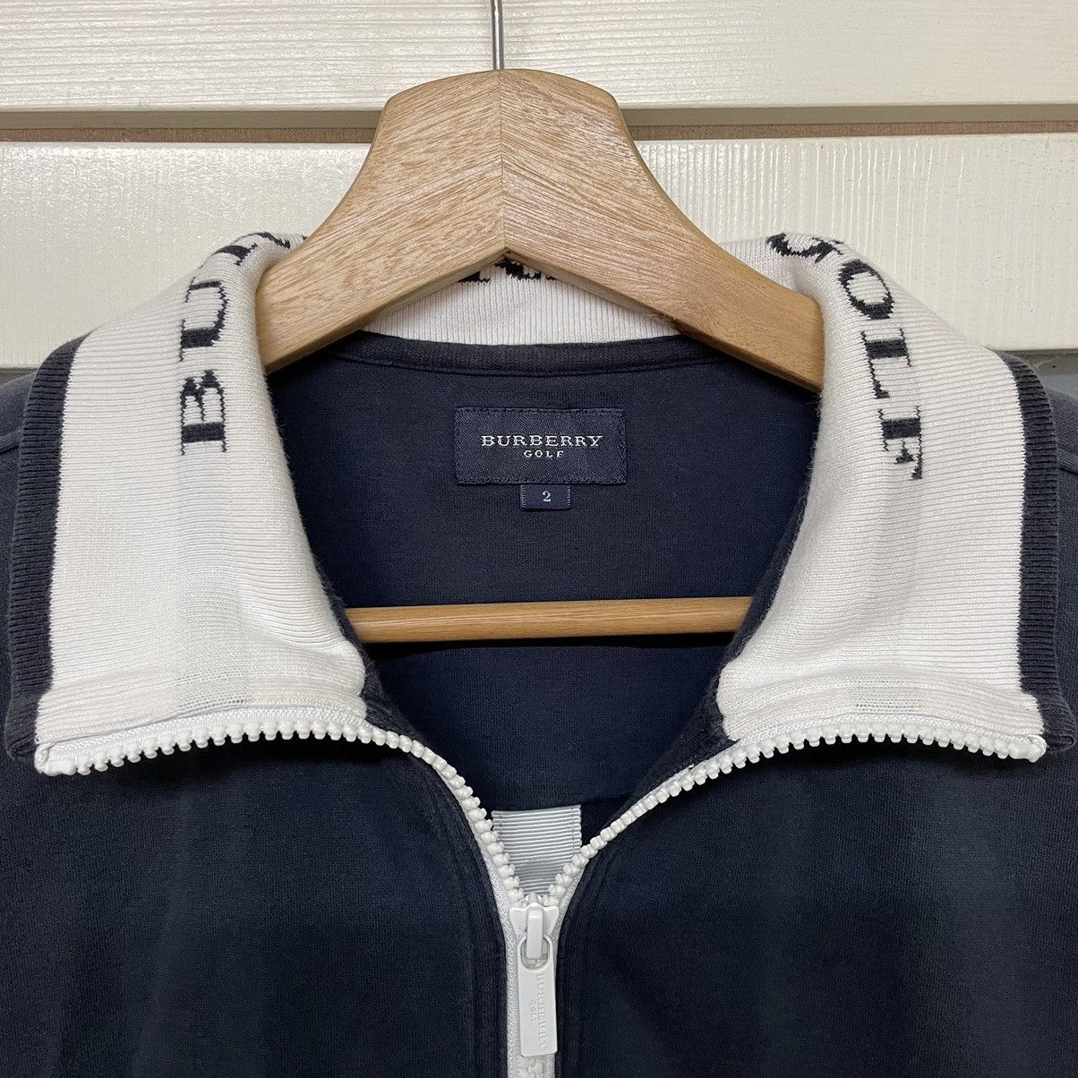Burberry × Designer Burberry Golf Tracktop Size S / US 4 / IT 40 - 4 Thumbnail