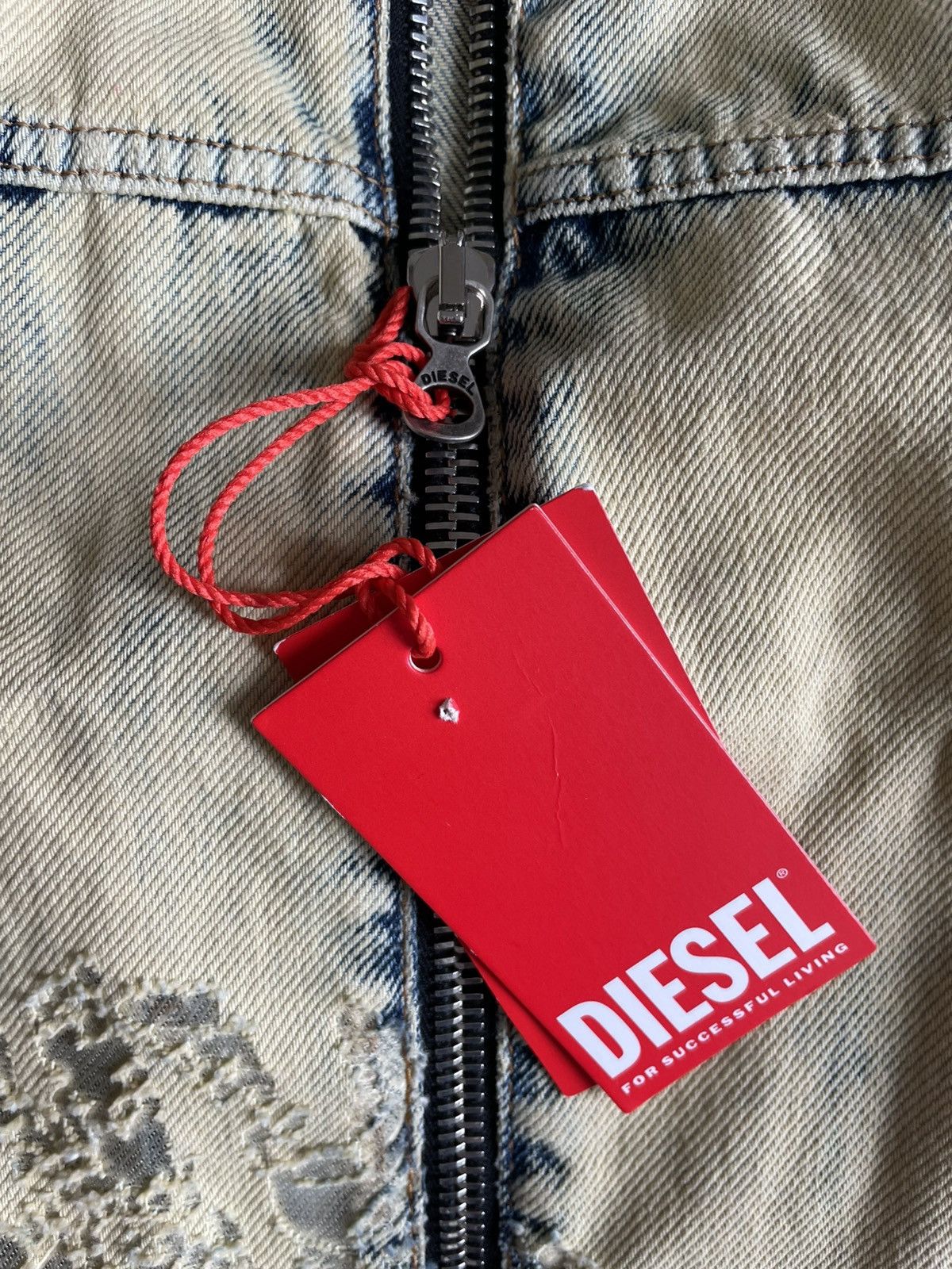 Diesel Diesel Denim Vest Size XS / US 0-2 / IT 36-38 - 7 Thumbnail