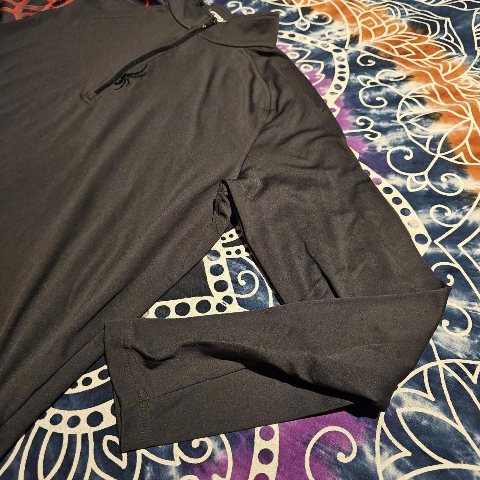 Spyder Spyder Men's Grey and Red Quarter Zip Jacket Size US M / EU 48-50 / 2 - 5 Thumbnail