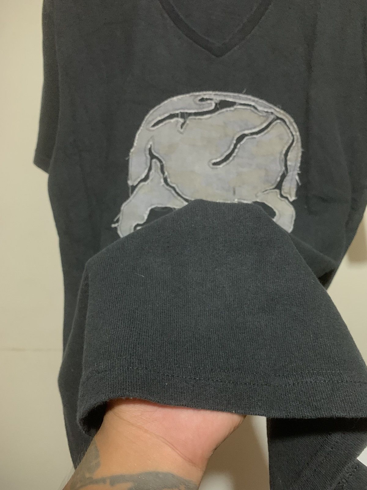 Kapital Japanese Moussy Skull Emboirred Uncercover Kapital Style Tee Size US L / EU 52-54 / 3 - 4 Thumbnail