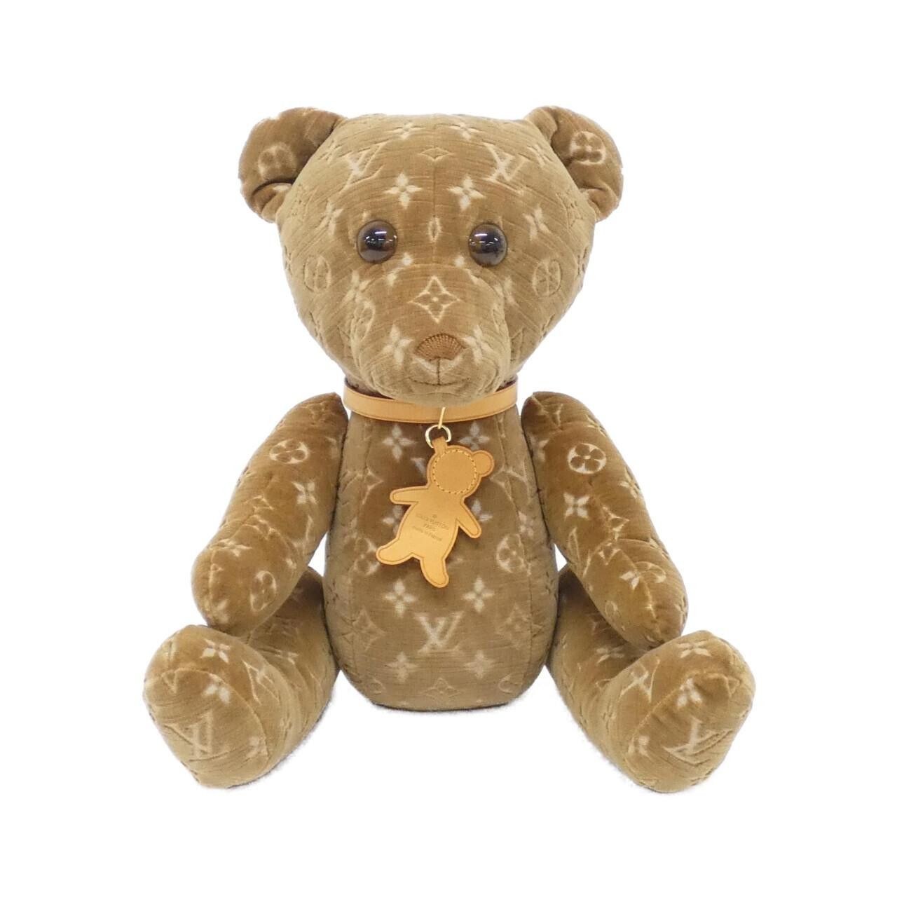 Louis Vuitton Louis Vuitton Louis Vuitton Doudou Teddy Bear Velour Ornament Textile Other GI0739 DUTY FREE for USA Size ONE SIZE - 1 Thumbnail