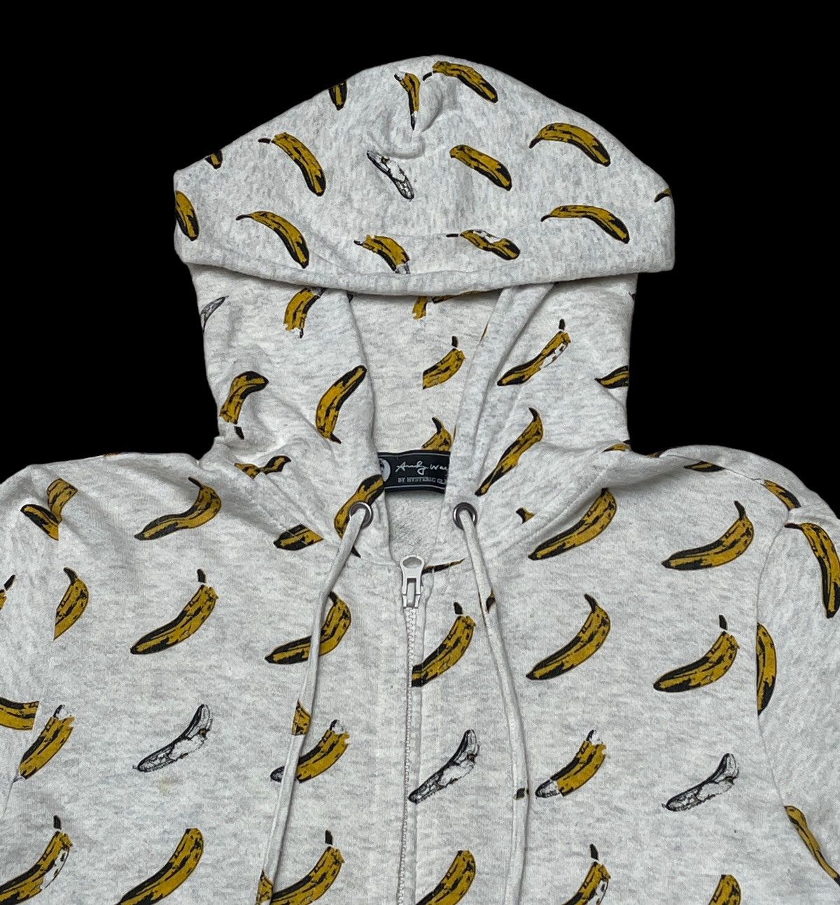 Andy Warhol × Hysteric Glamour Vintage Hysteric Glamour X Andy Warhol Zipper Hoodie 2000s Size US S / EU 44-46 / 1 - 5 Thumbnail