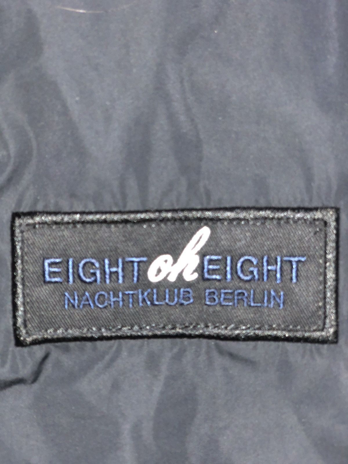 Adidas 808 Nachtklub Berlin Black Embroidered Coach Jacket Size US M / EU 48-50 / 2 - 5 Thumbnail