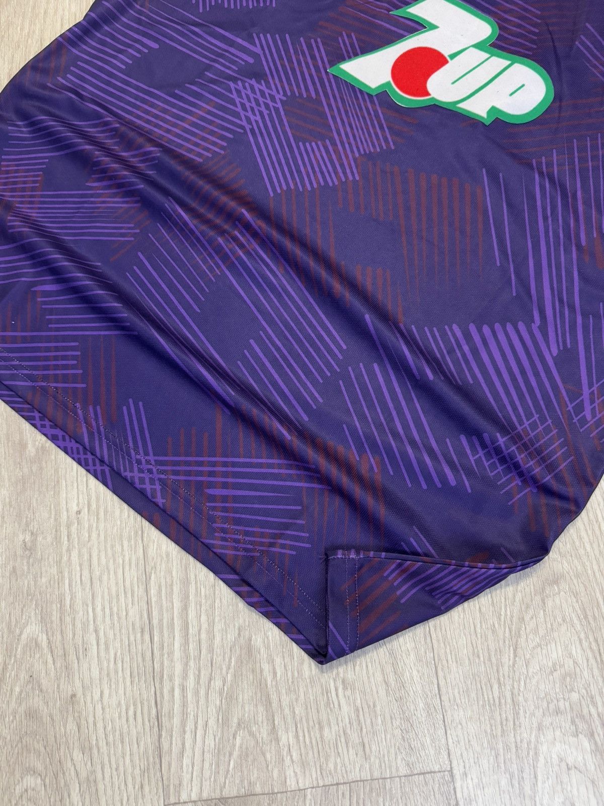 Vintage 🔷Retro Lotto Fiorentina 1992/93 Soccer jersey🔷 Size US XXL / EU 58 / 5 - 4 Thumbnail