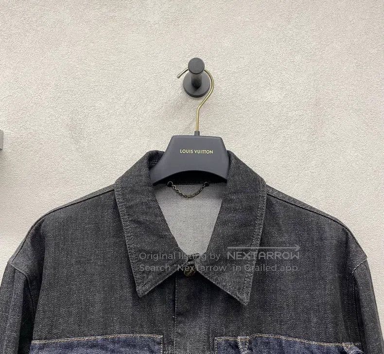 Louis Vuitton Louis Vuitton Dark Blue Pocket Denim Jacket Size US M / EU 48-50 / 2 - 5 Thumbnail