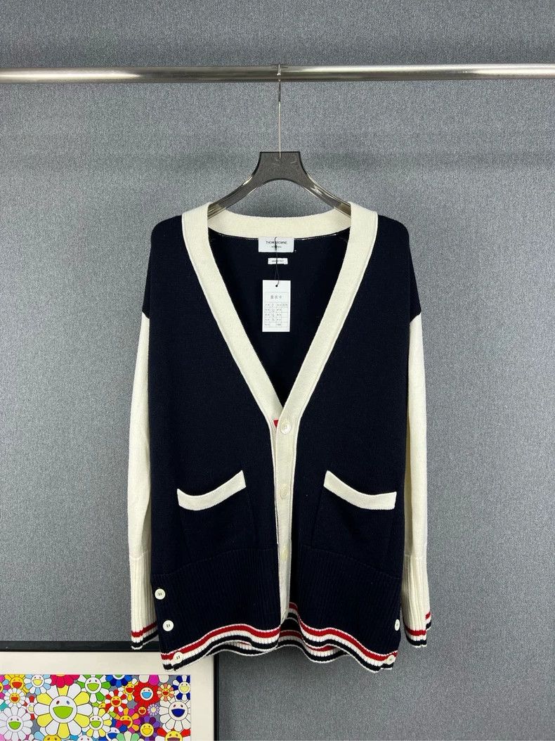 Thom Browne Thom Browne Colorful plopped sweater cardigan Size US XS / EU 42 / 0 - 1 Thumbnail