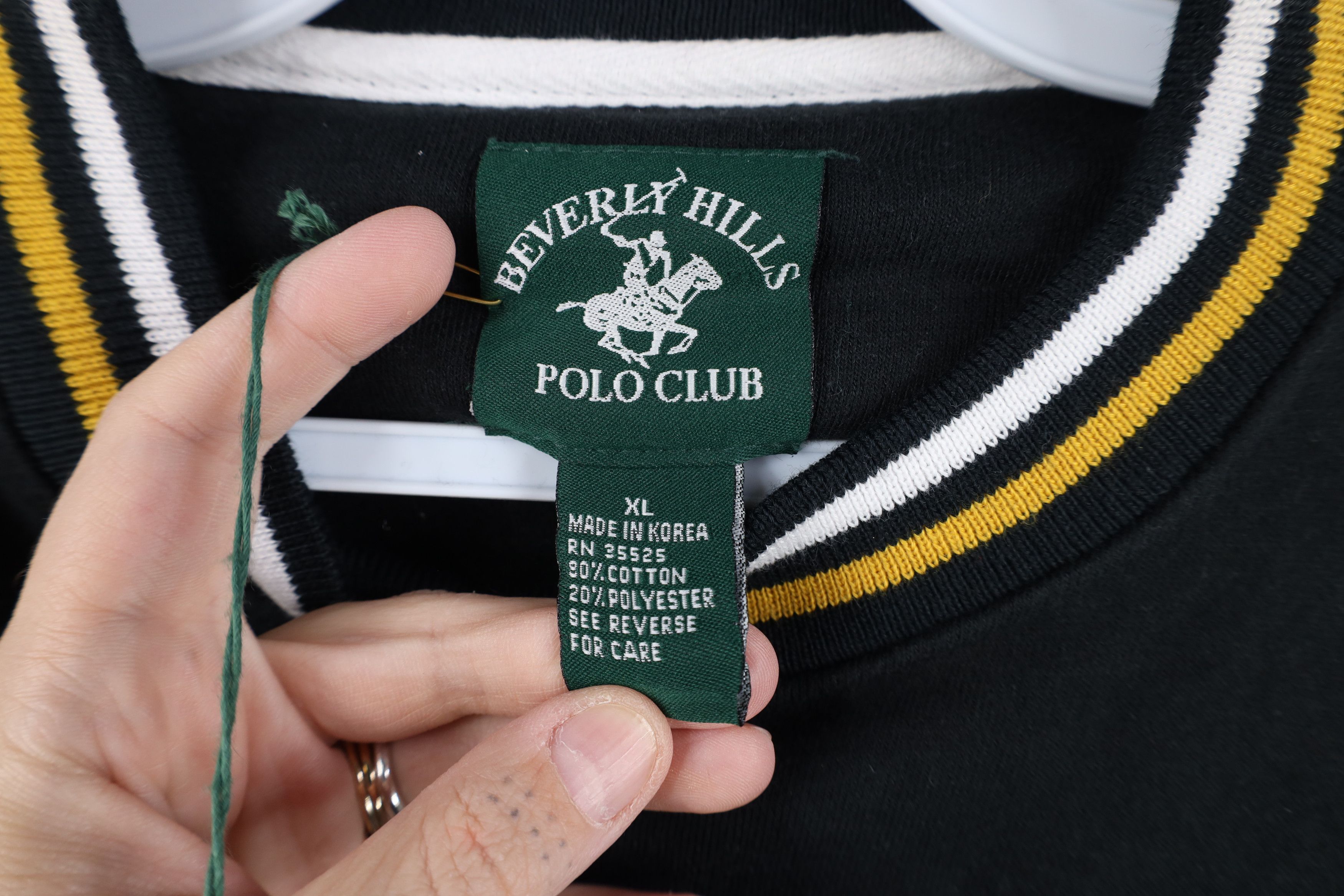 Vintage Deadstock Vintage 90s Beverly Hills Polo Club Sweatshirt Size US XL / EU 56 / 4 - 7 Thumbnail