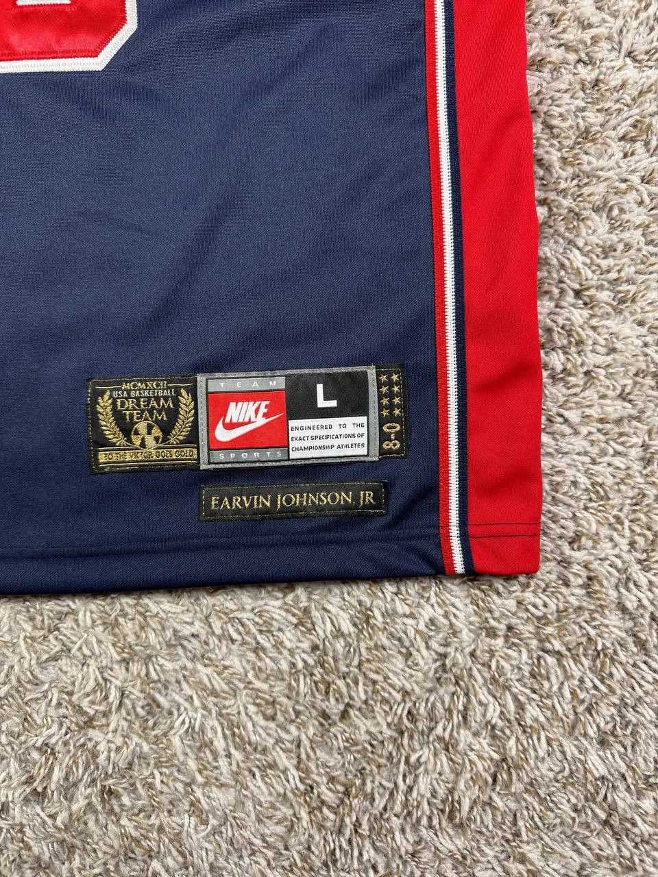 Nike Authentic MAGIC JOHNSON 1992 Dream Team Jersey Nike Size US L / EU 52-54 / 3 - 4 Thumbnail