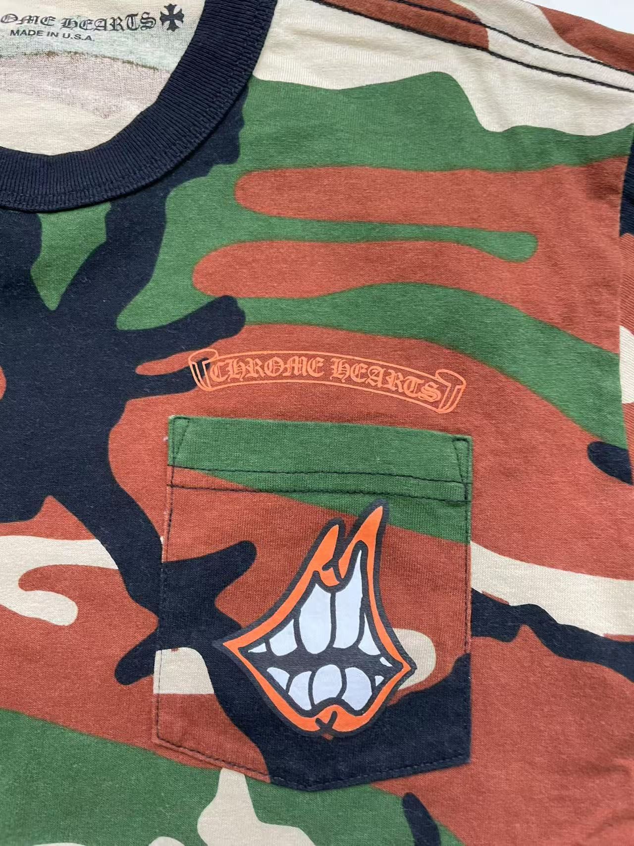 Chrome Hearts Chrome Hearts Matty Boy Camouflage Long Sleeve T-Shirt Tee Size US M / EU 48-50 / 2 - 3 Thumbnail