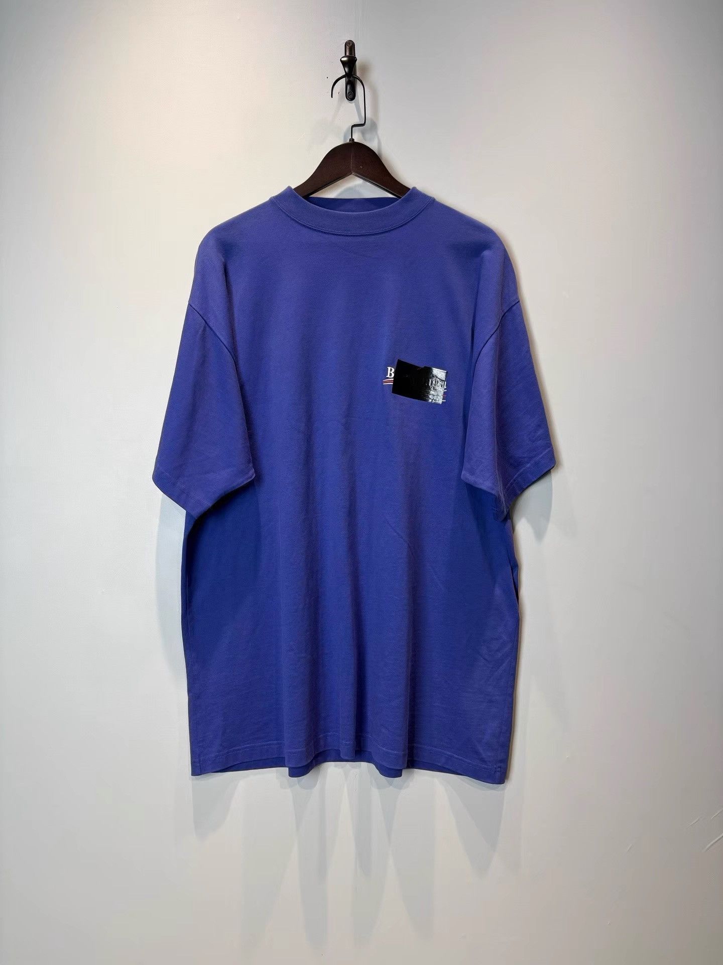 Balenciaga Balenciaga SS24 Tape Logo Short Sleeve T-shirt K36 Size US M / EU 48-50 / 2 - 1 Thumbnail