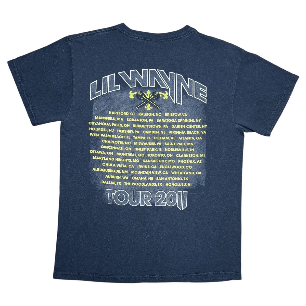 Rap Tees Vintage 2011 Lil Wayne I’m Still Music Tour Graphic T-Shirt Size US M / EU 48-50 / 2 - 2 Thumbnail
