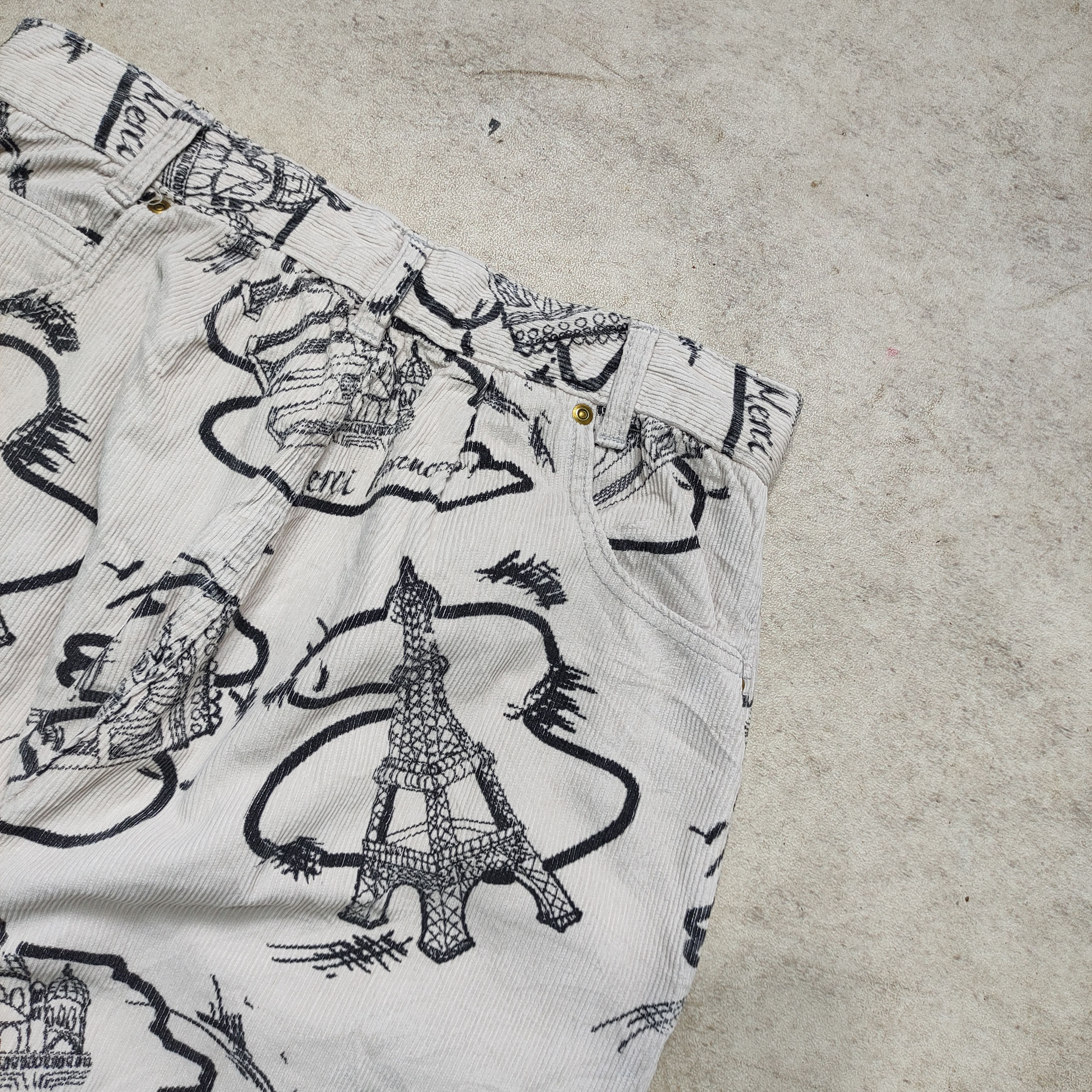 Issey Miyake Mercibeaucoup Paris Pattern Issey Miyake Size US 30 / EU 46 - 9 Thumbnail